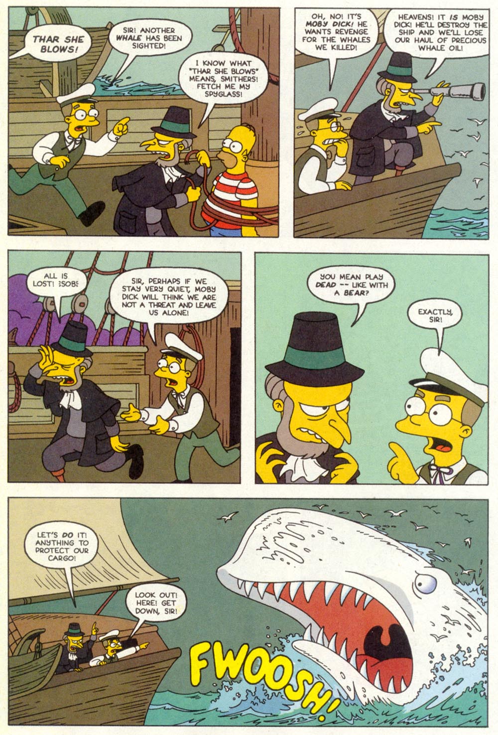 Read online Treehouse of Horror comic -  Issue #1 - 25