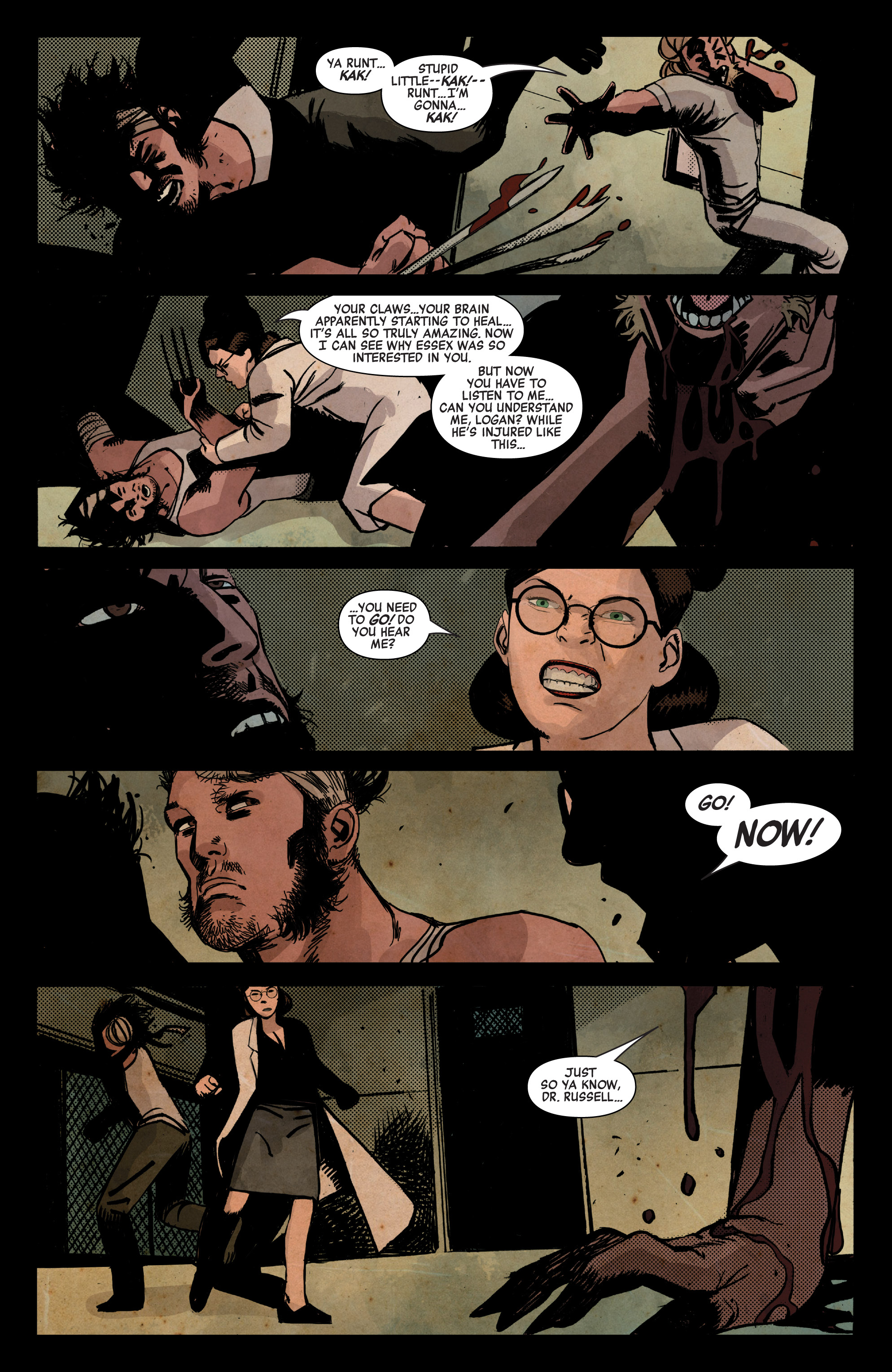 Read online Ruins Of Ravencroft comic -  Issue # Sabretooth - 22