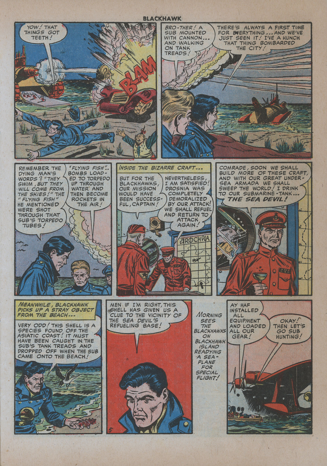 Read online Blackhawk (1957) comic -  Issue #59 - 7