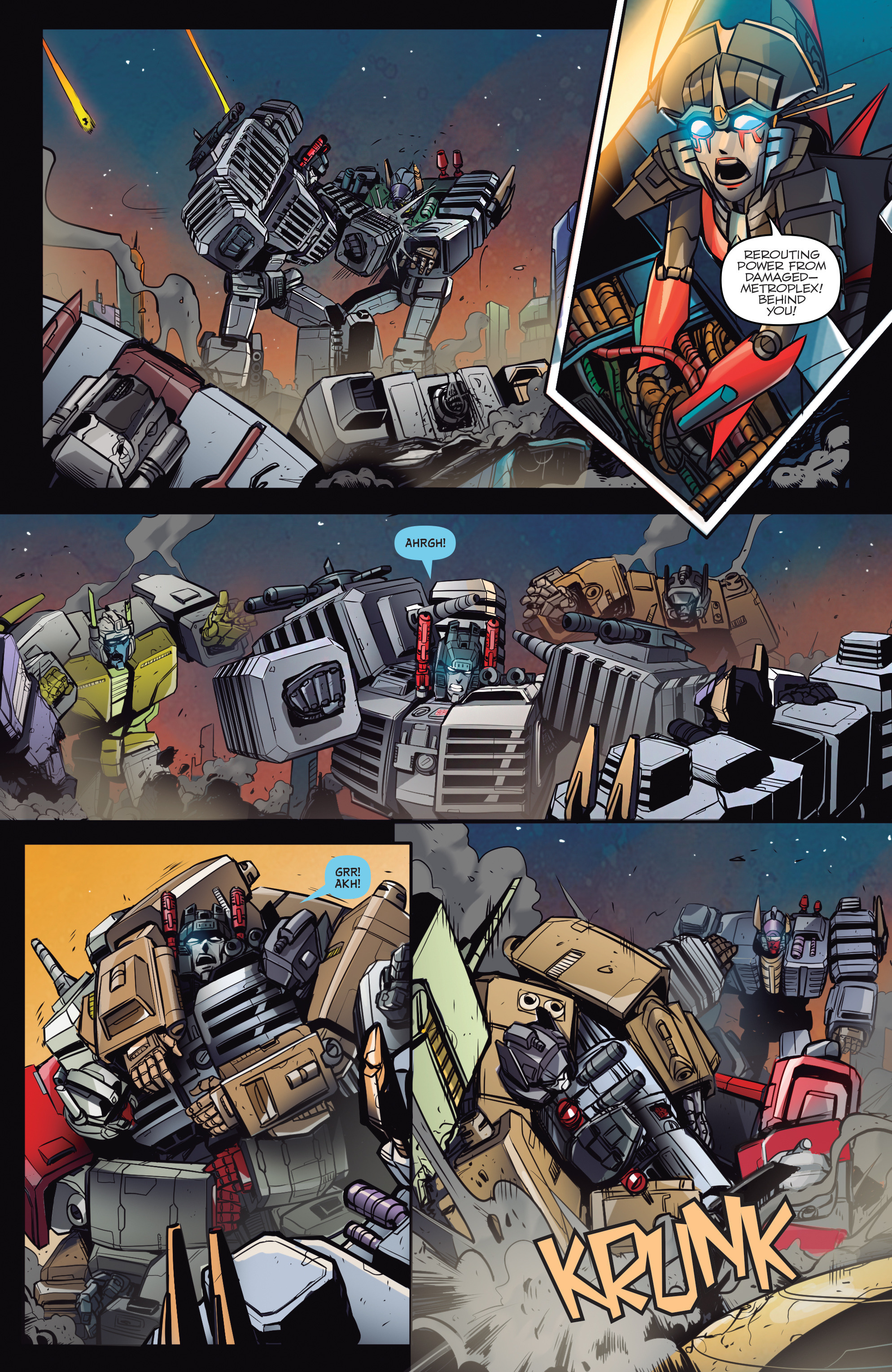 Read online Transformers: Till All Are One comic -  Issue #5 - 23