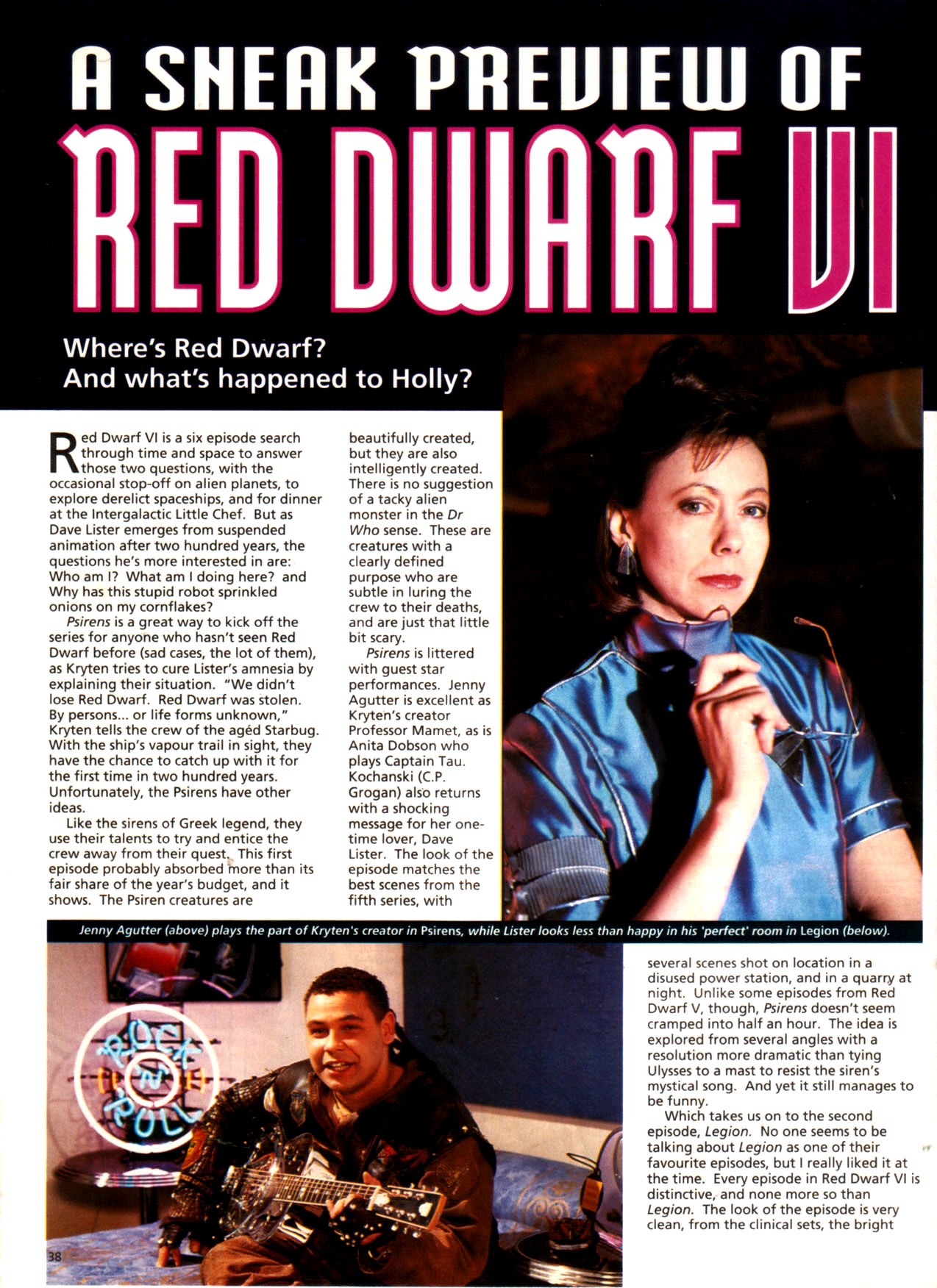 Read online Red Dwarf Smegazine (1993) comic -  Issue #5 - 38