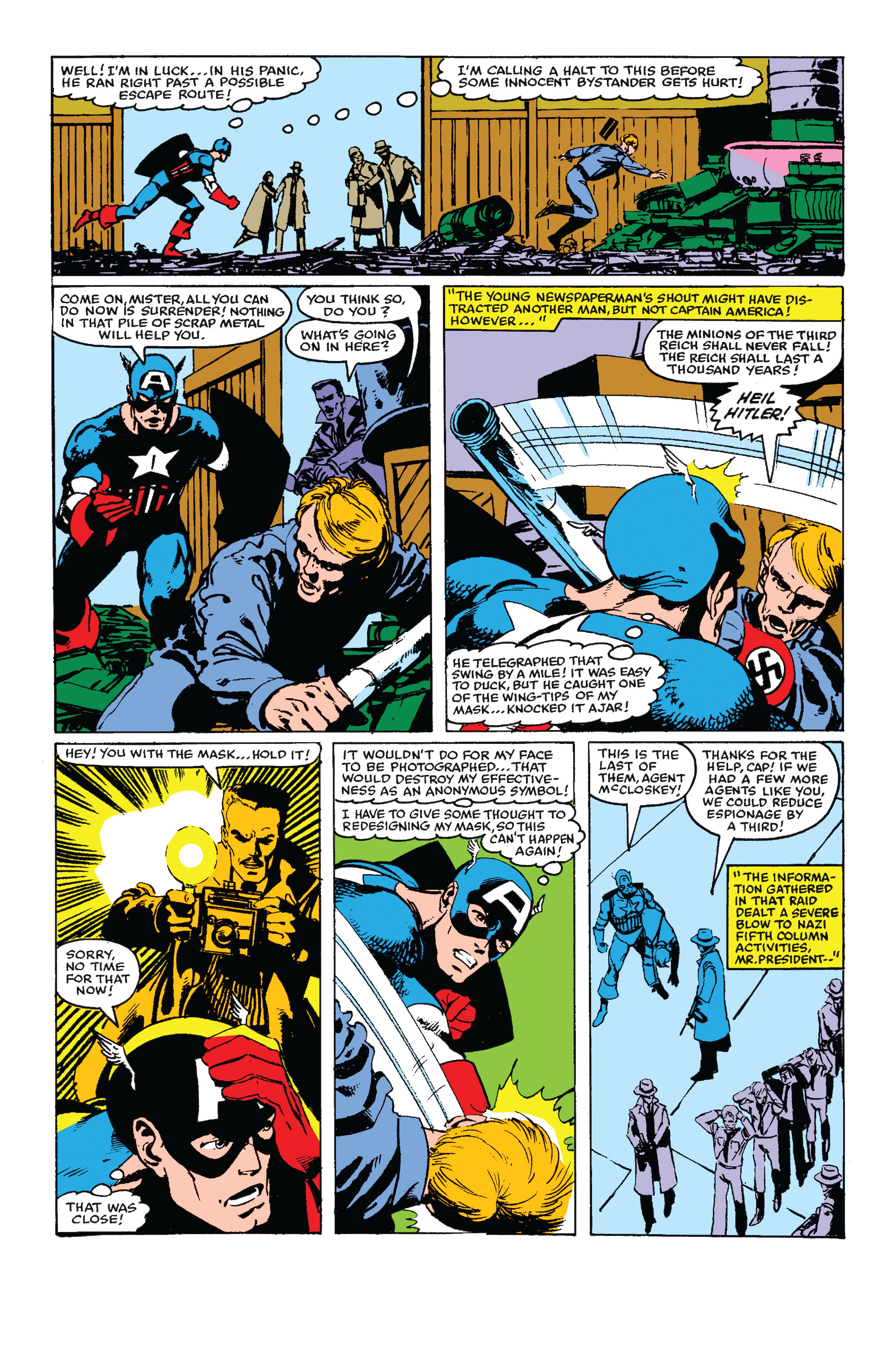 Read online Marvel Tales: Captain America comic -  Issue # Full - 42