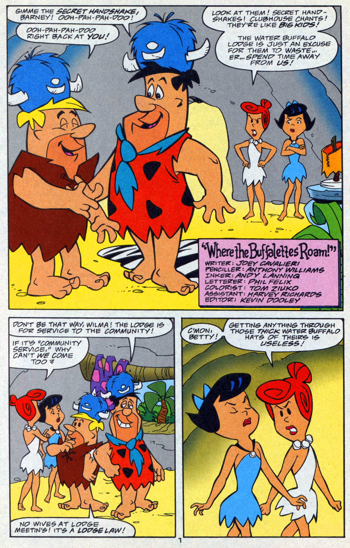 Read online The Flintstones and the Jetsons comic -  Issue #19 - 19