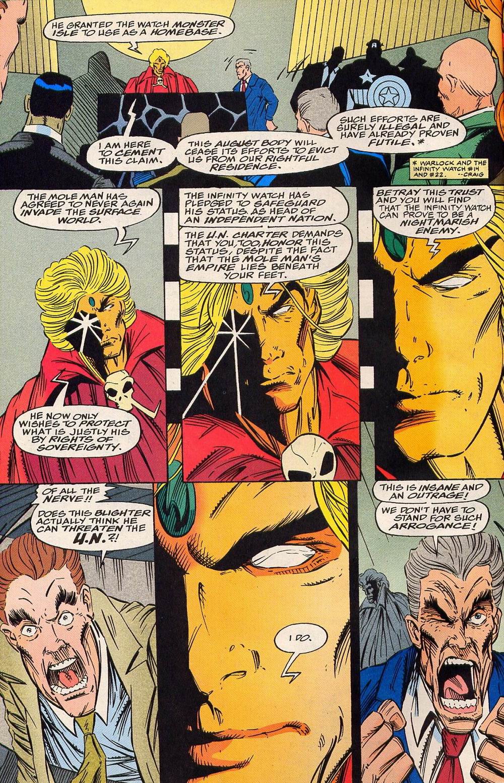 Read online Warlock and the Infinity Watch comic -  Issue #28 - 8