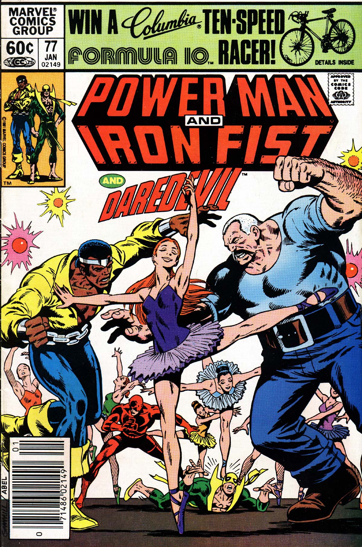Read online Power Man and Iron Fist (1978) comic -  Issue #77 - 1