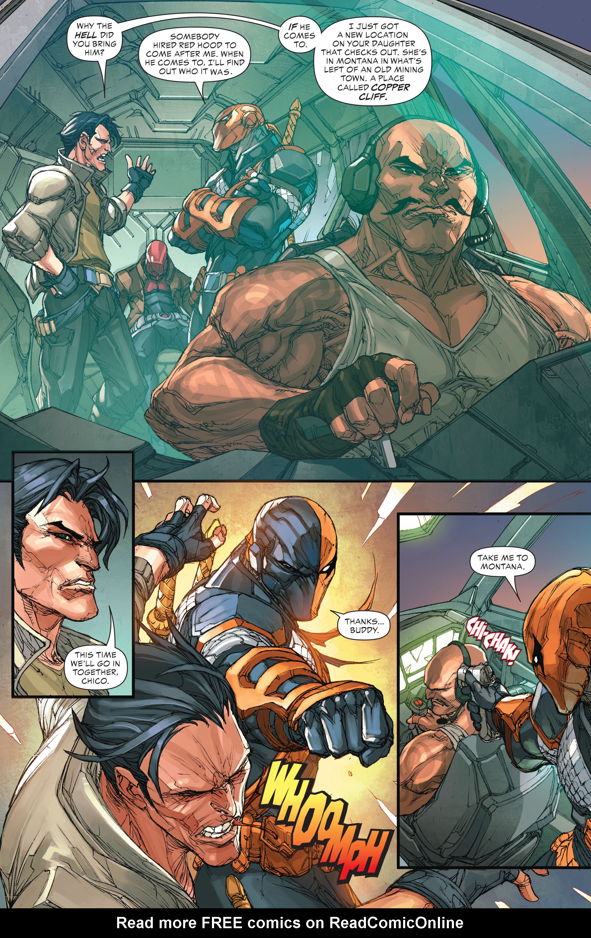 Read online Deathstroke (2014) comic -  Issue #16 - 17