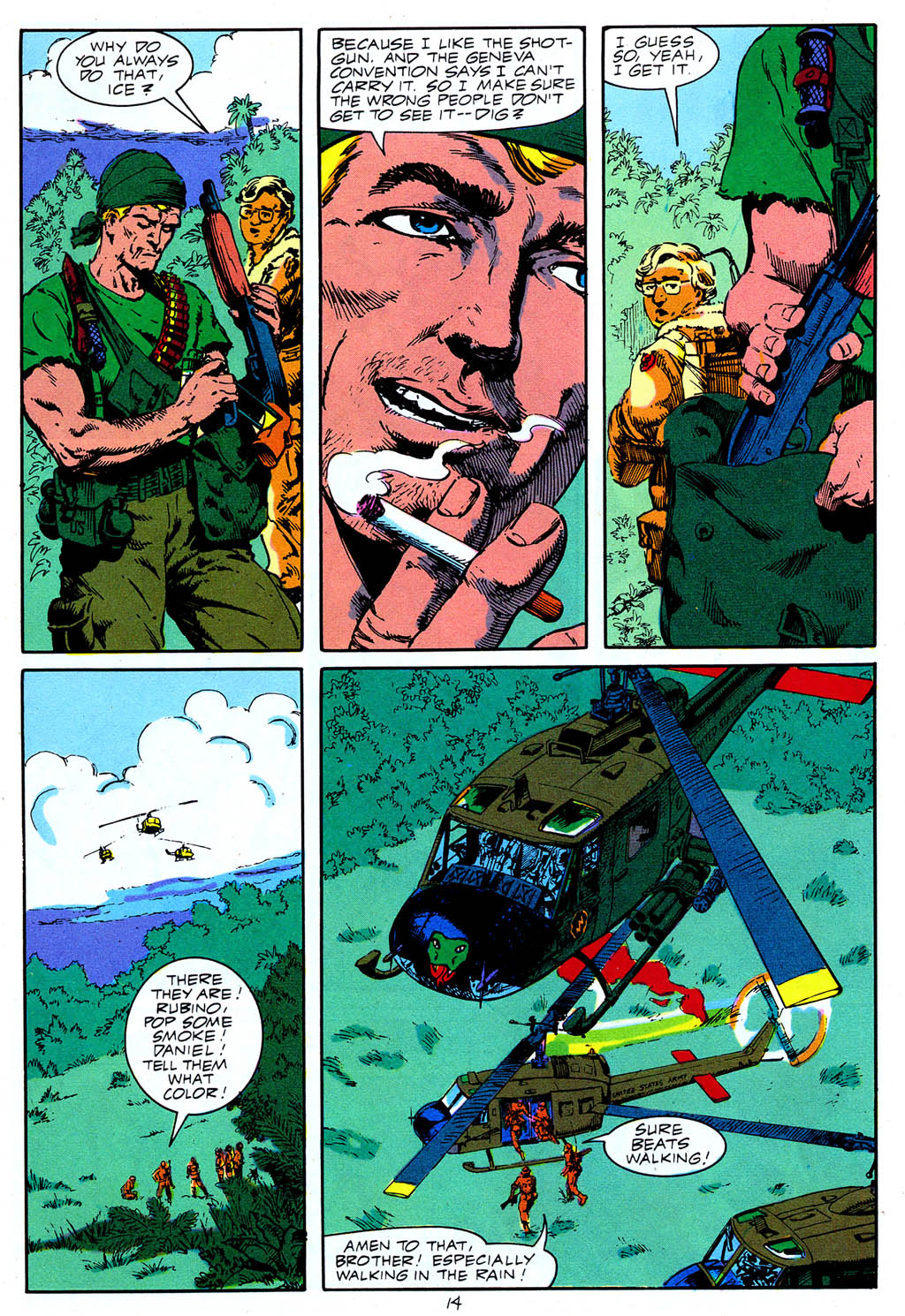 Read online The 'Nam comic -  Issue #19 - 16