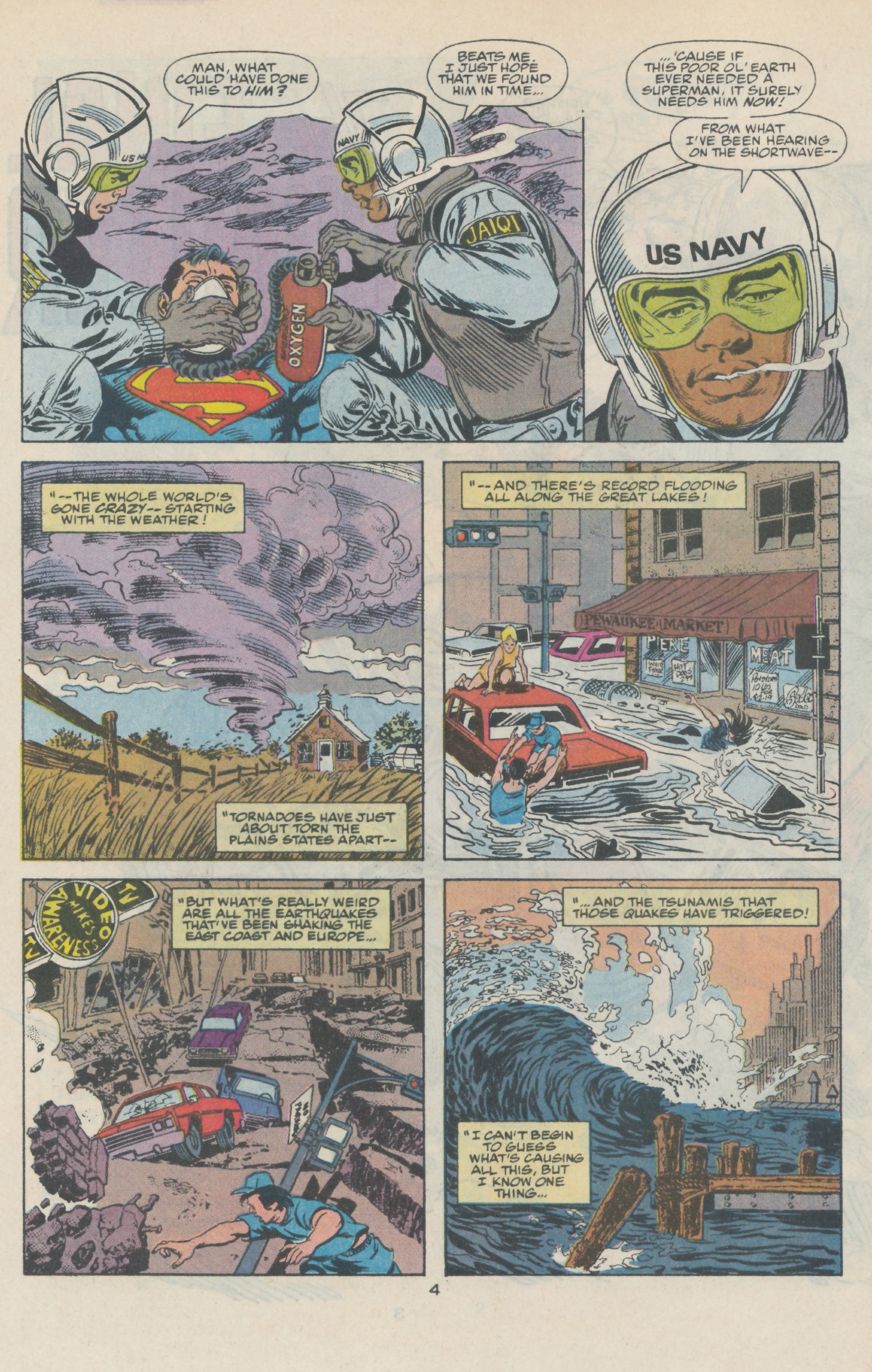 Read online Action Comics (1938) comic -  Issue #667 - 5