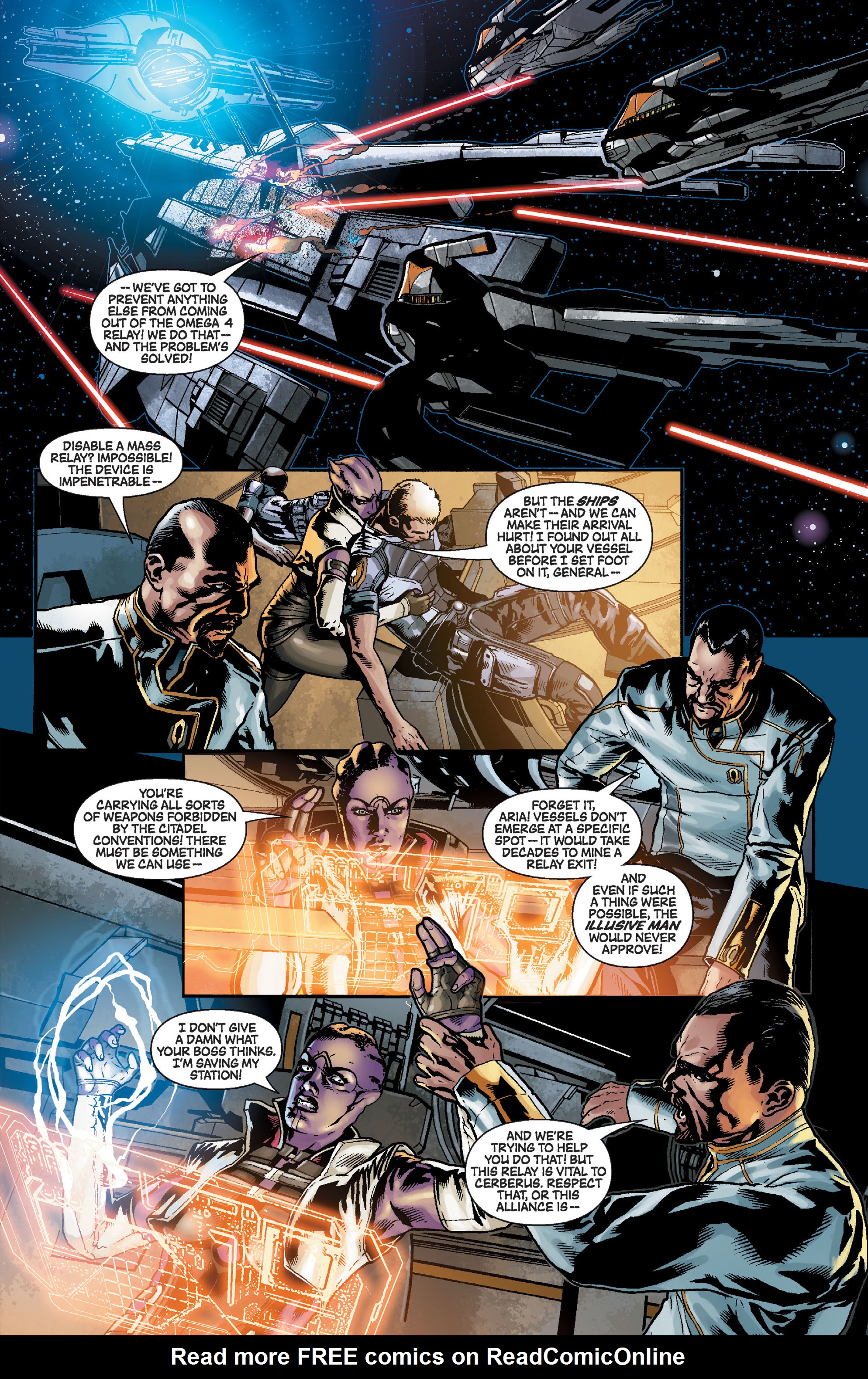 Read online Mass Effect: Invasion comic -  Issue # TPB - 34