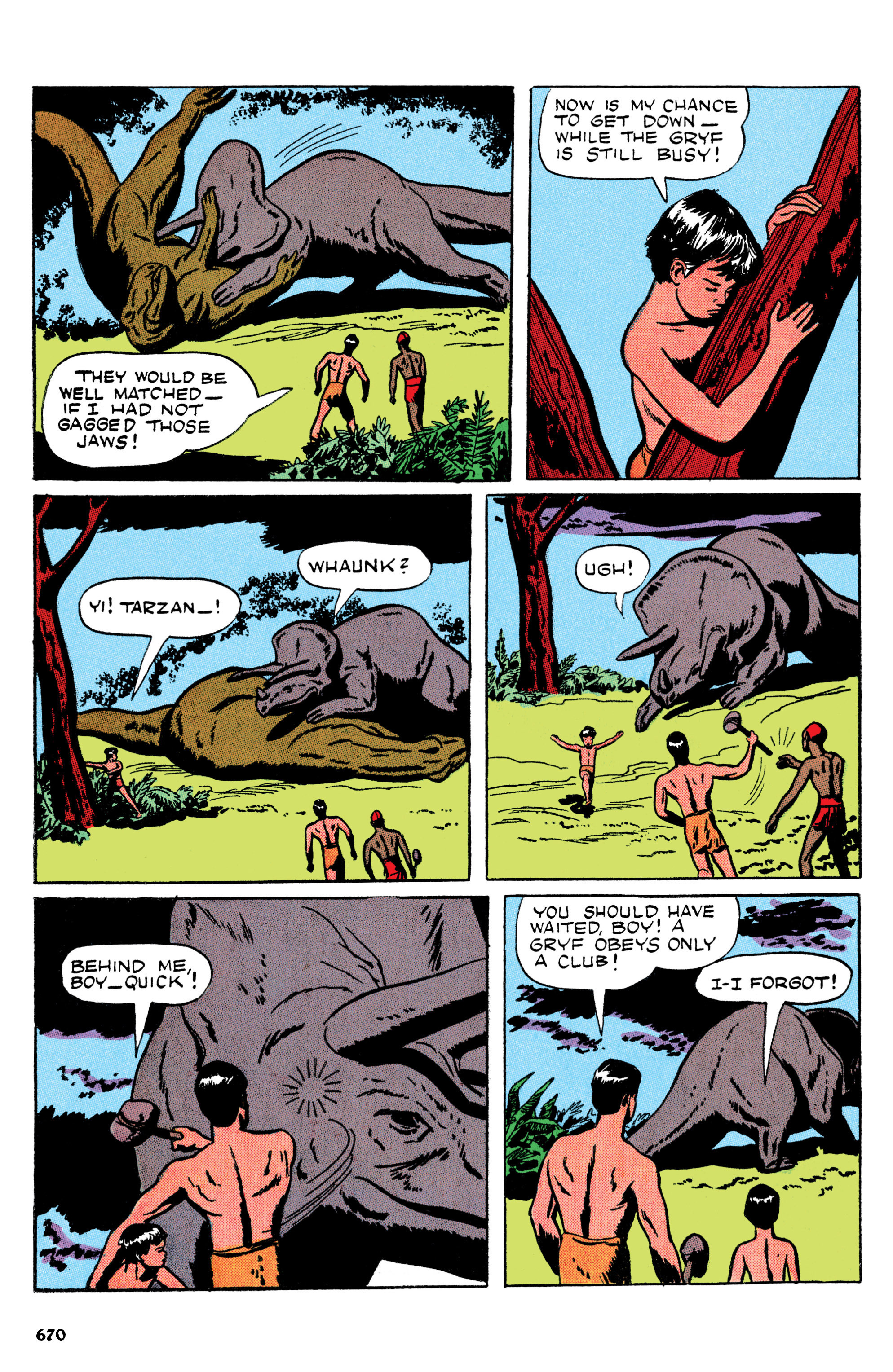 Read online Edgar Rice Burroughs Tarzan: The Jesse Marsh Years Omnibus comic -  Issue # TPB (Part 7) - 72