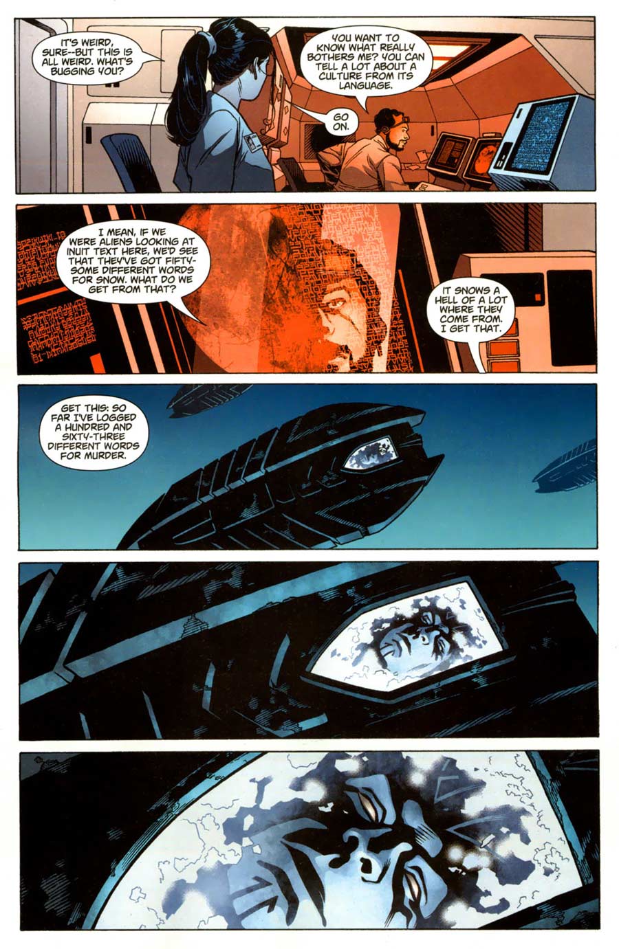 Read online Ocean comic -  Issue #4 - 10