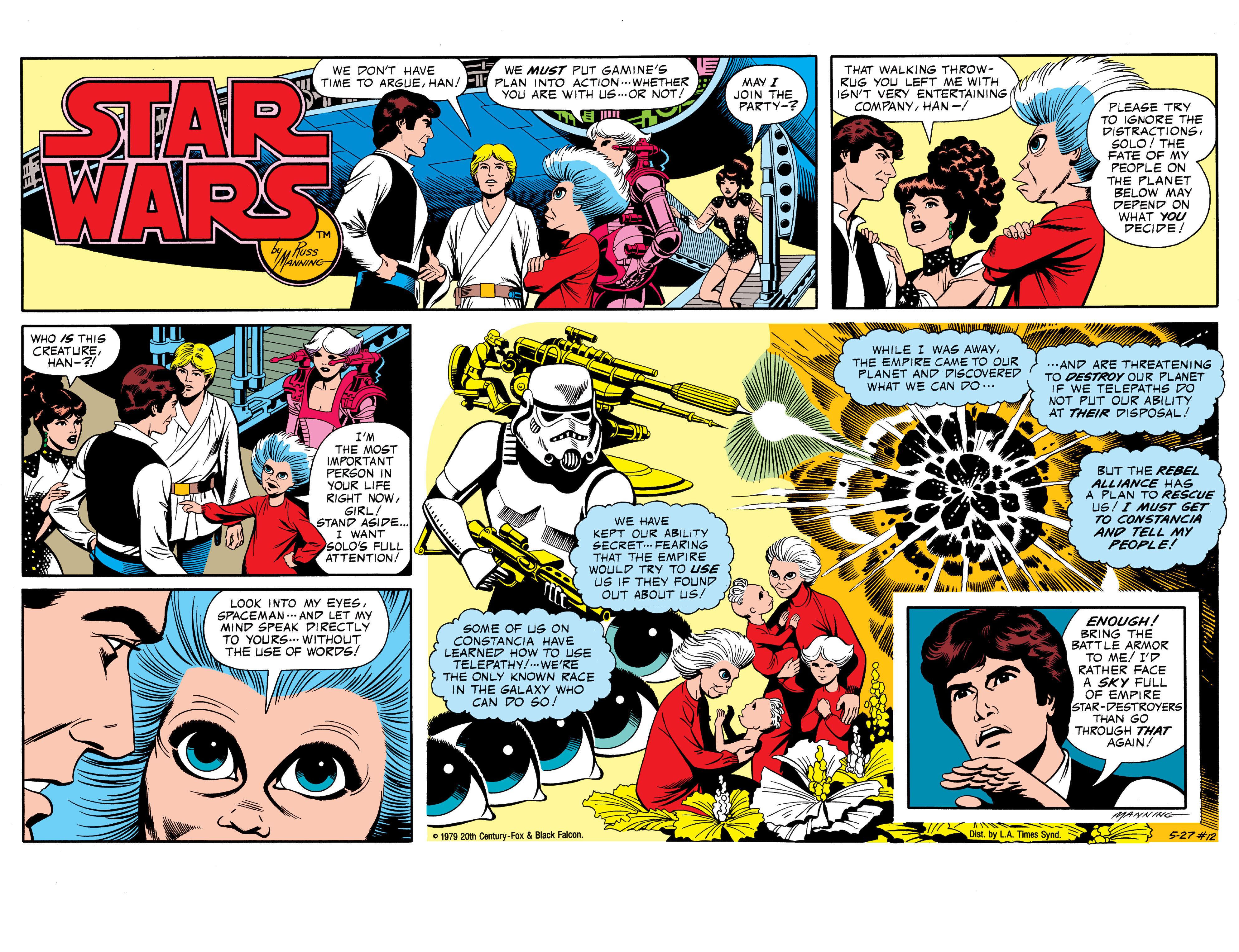 Read online Star Wars Legends: The Newspaper Strips - Epic Collection comic -  Issue # TPB (Part 1) - 19