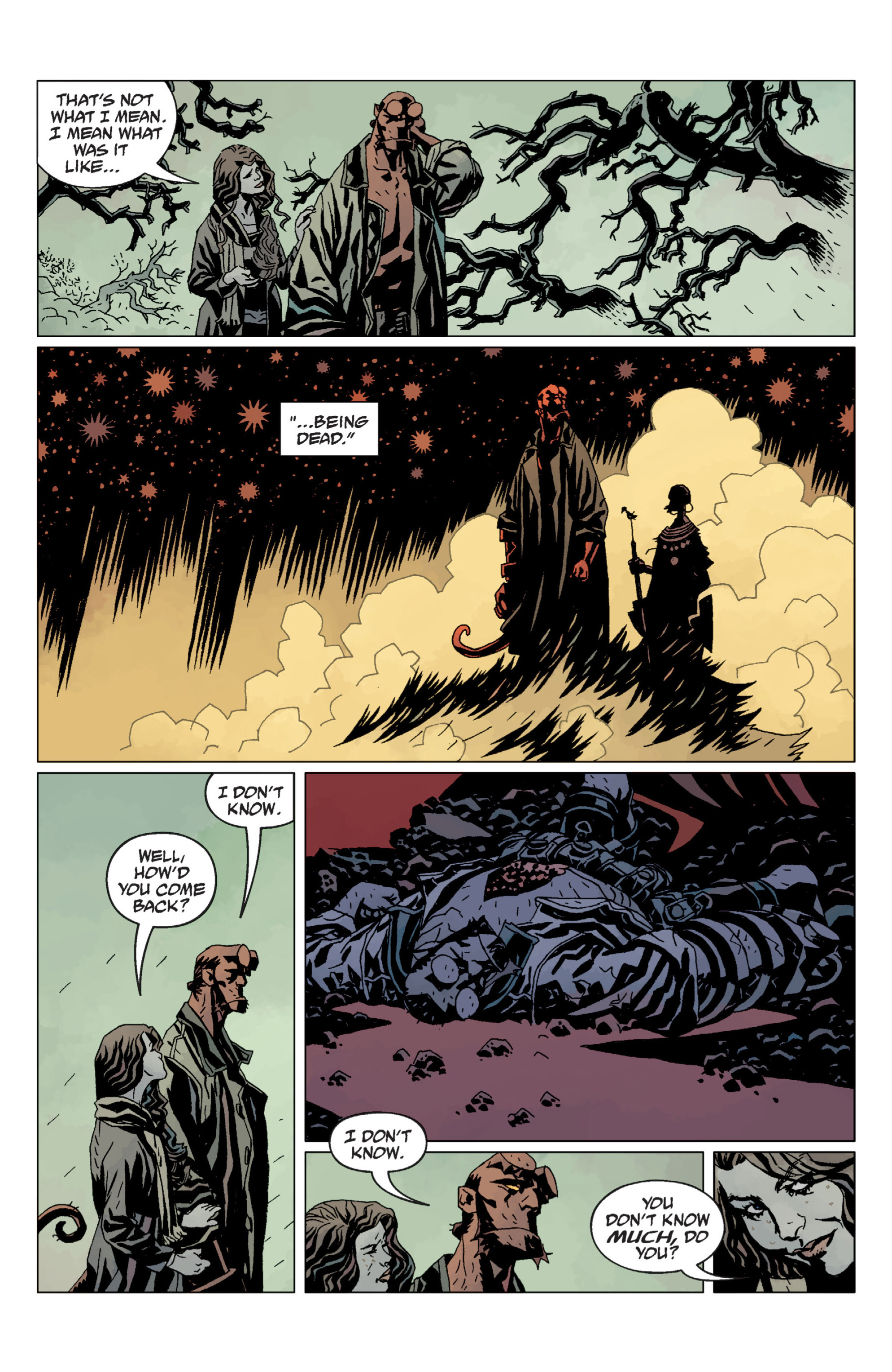 Read online Hellboy comic -  Issue #9 - 82