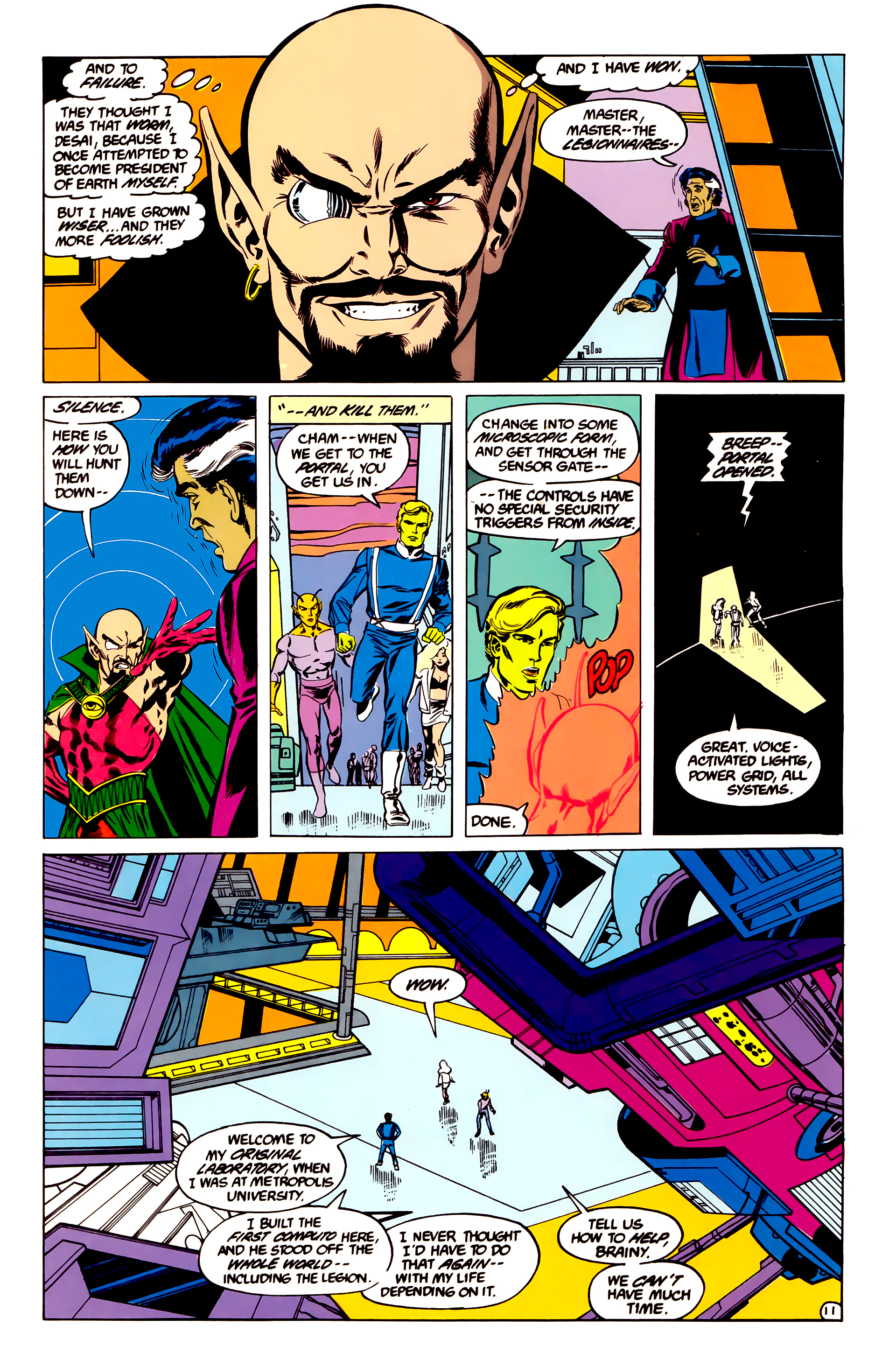 Read online Legion of Super-Heroes (1984) comic -  Issue #35 - 12