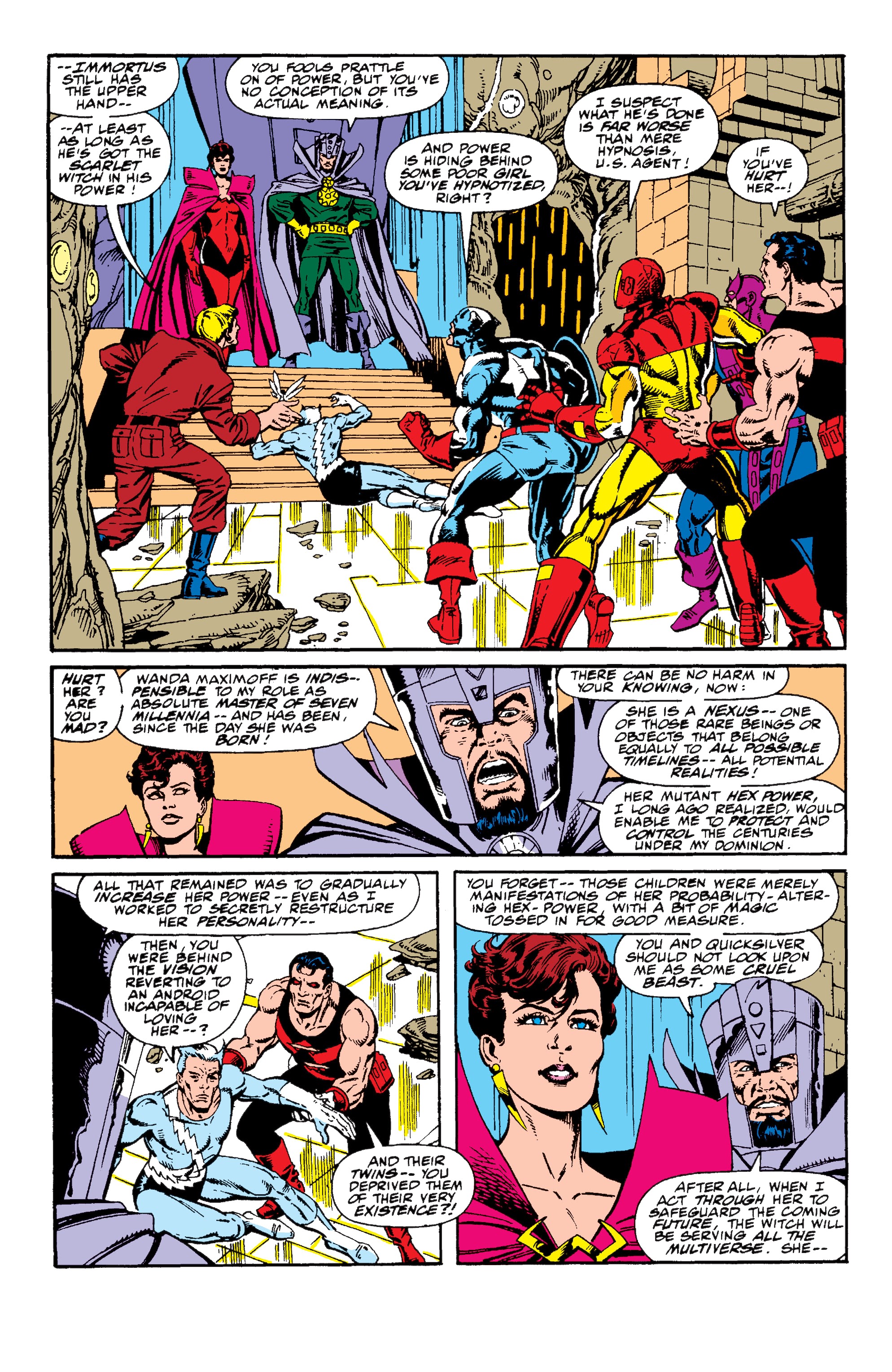 Read online Avengers West Coast Epic Collection: How The West Was Won comic -  Issue #Avengers West Coast Epic Collection Darker Than Scarlet (Part 3) - 83