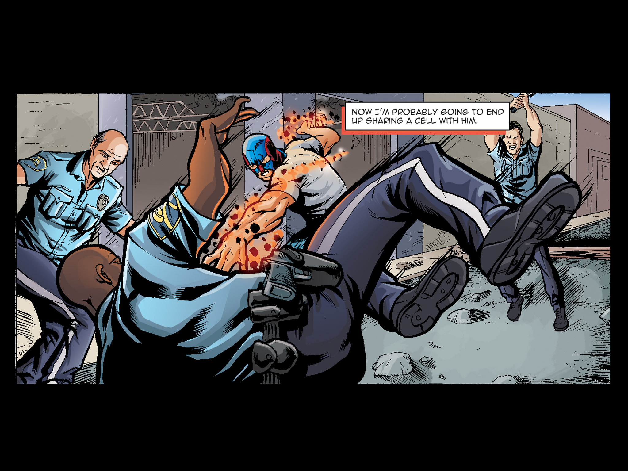 Read online The F1rst Hero comic -  Issue #2 - 53