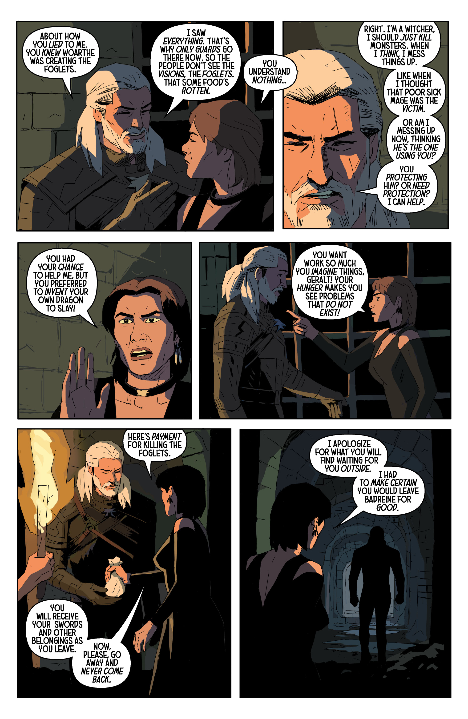 Read online The Witcher: Fading Memories comic -  Issue #3 - 5
