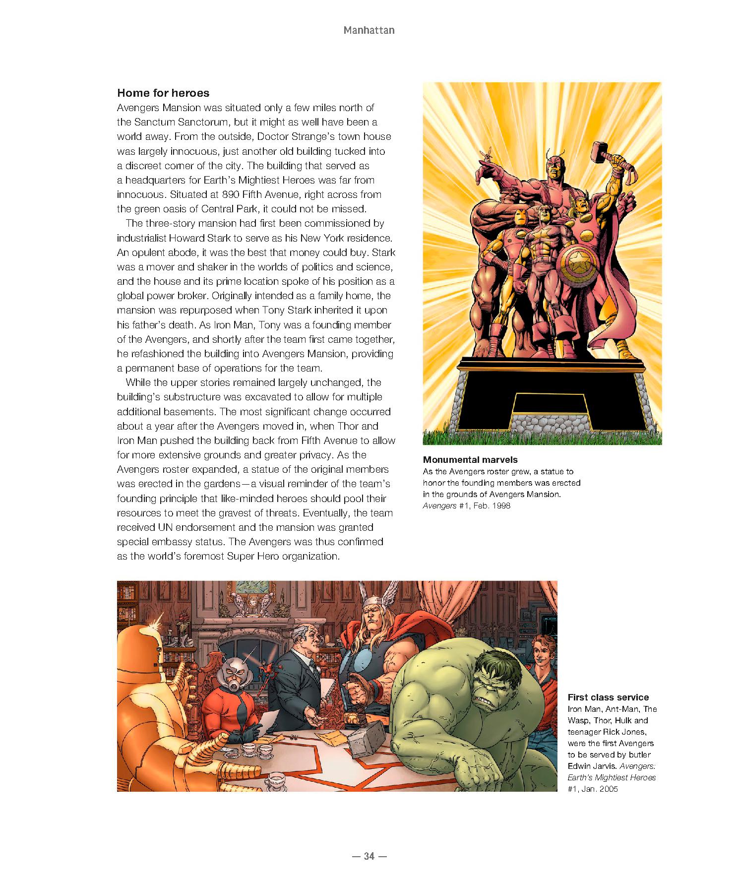 Read online Marvel Universe Map By Map: James Hill comic -  Issue # TPB (Part 1) - 34