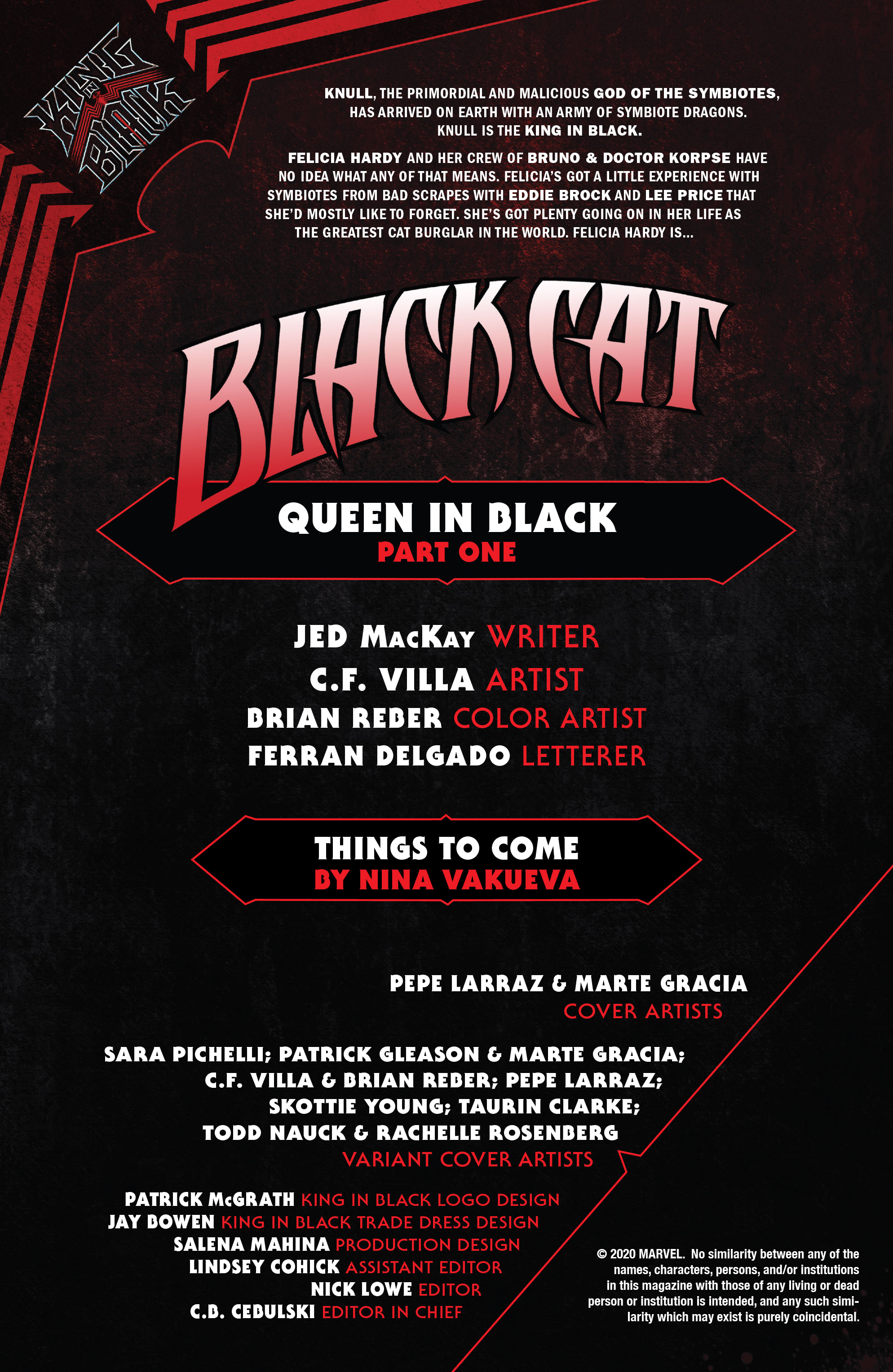 Read online Black Cat (2020) comic -  Issue #1 - 2