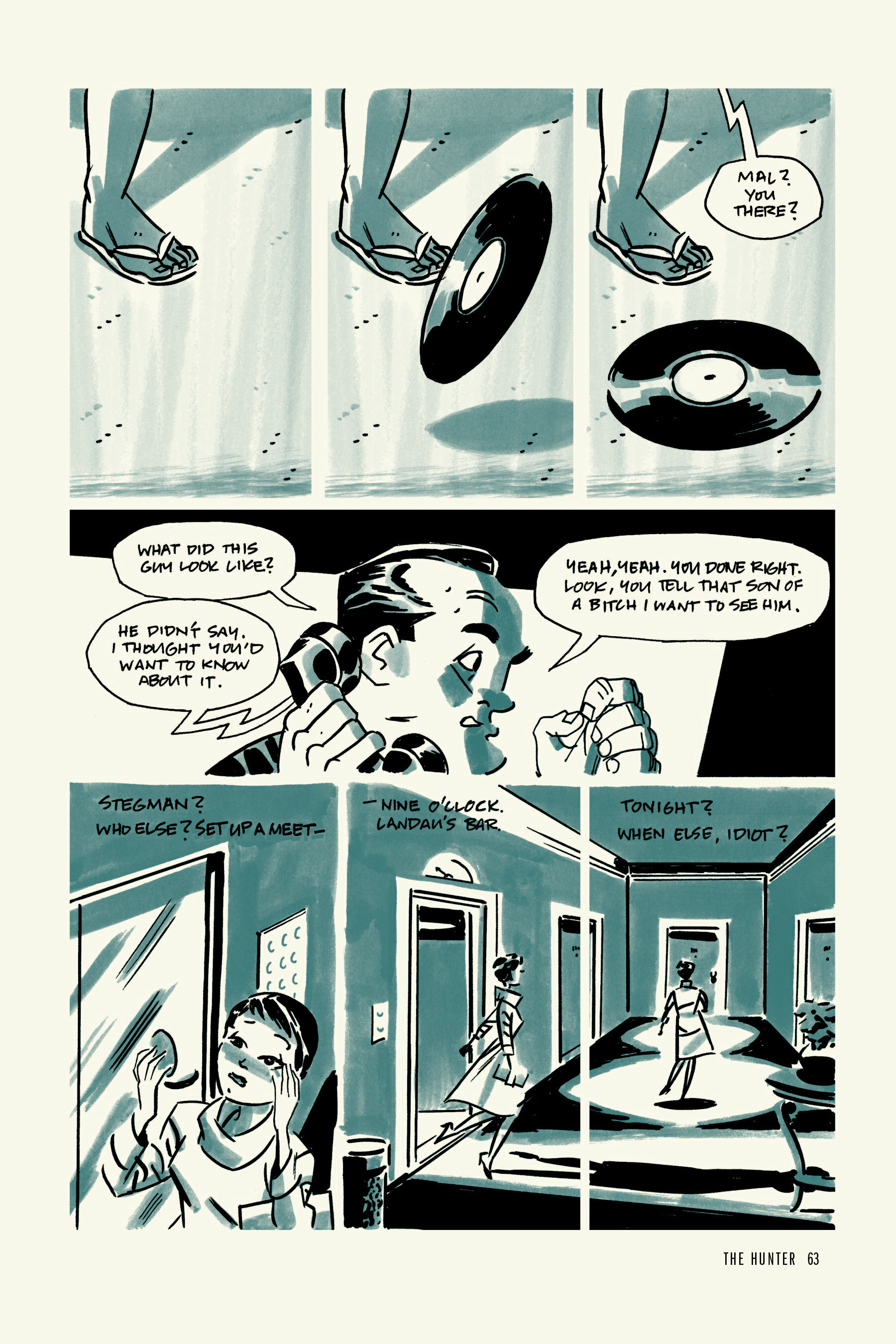 Read online Richard Stark's Parker comic -  Issue #1 - 62