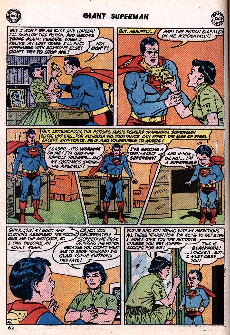 Read online Superman (1939) comic -  Issue #212 - 57