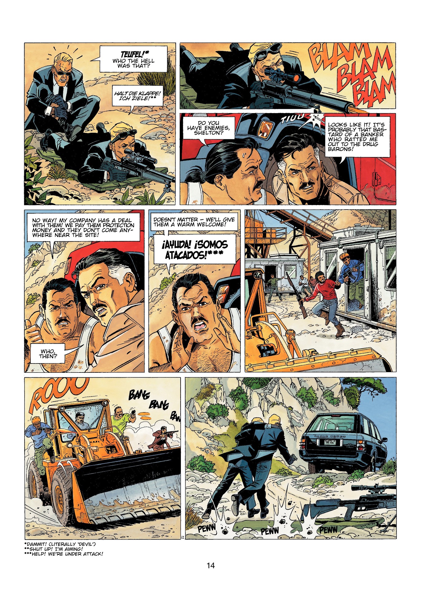 Read online Wayne Shelton comic -  Issue #3 - 14