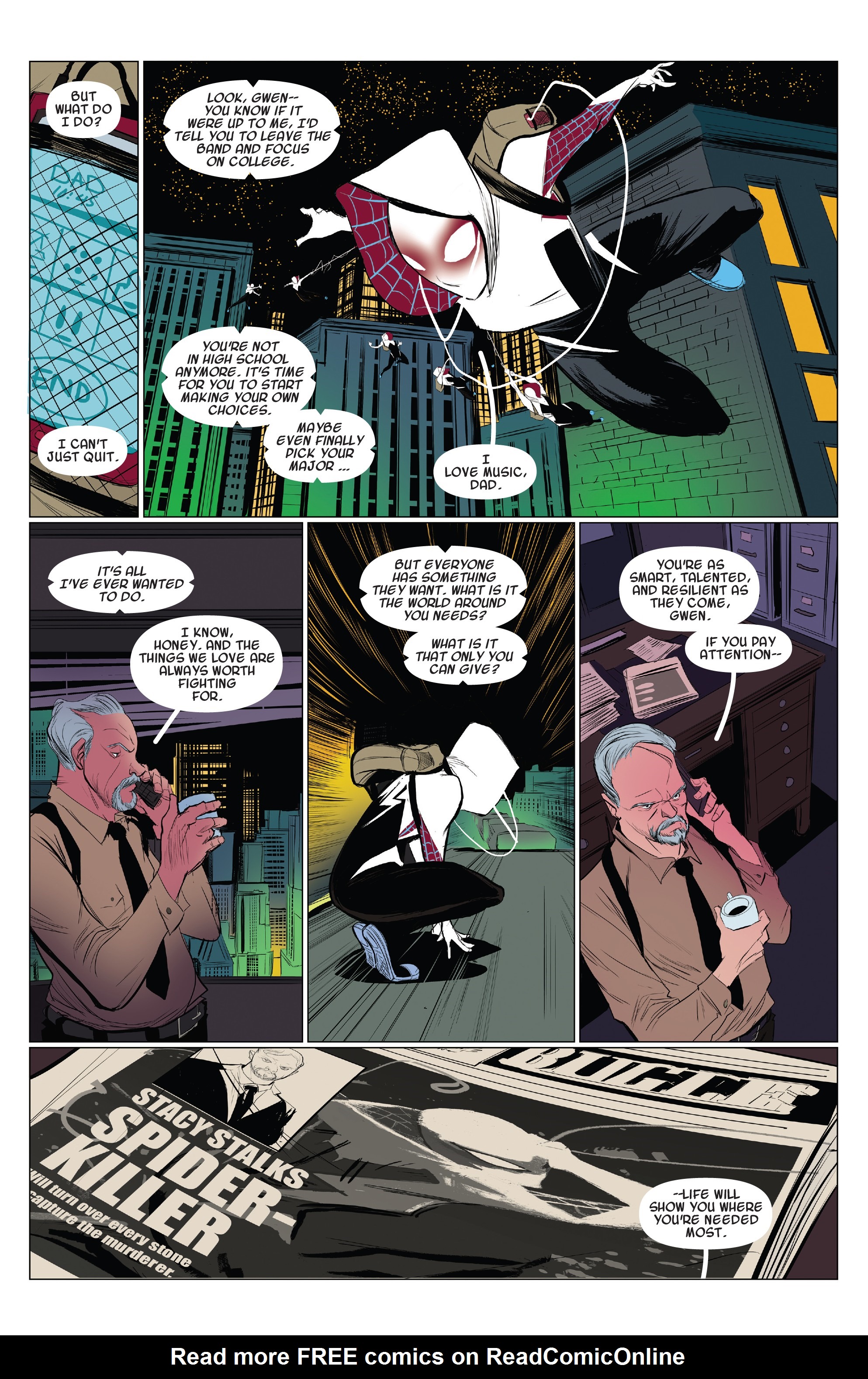 Read online Spider-Man: Spider-Verse - Spider-Gwen comic -  Issue # TPB - 9