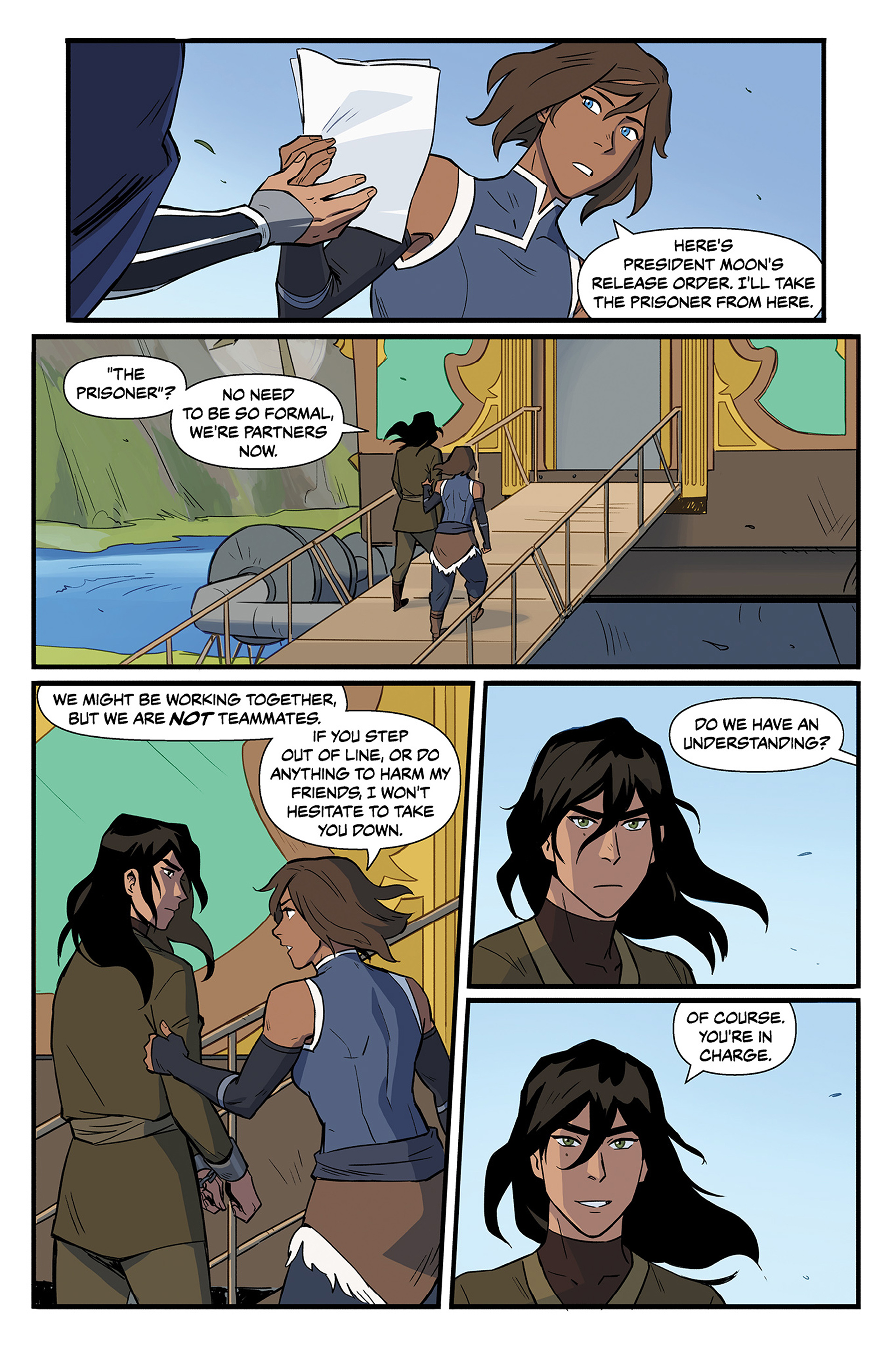 Read online The Legend of Korra: Ruins of the Empire Omnibus comic -  Issue # TPB (Part 1) - 48