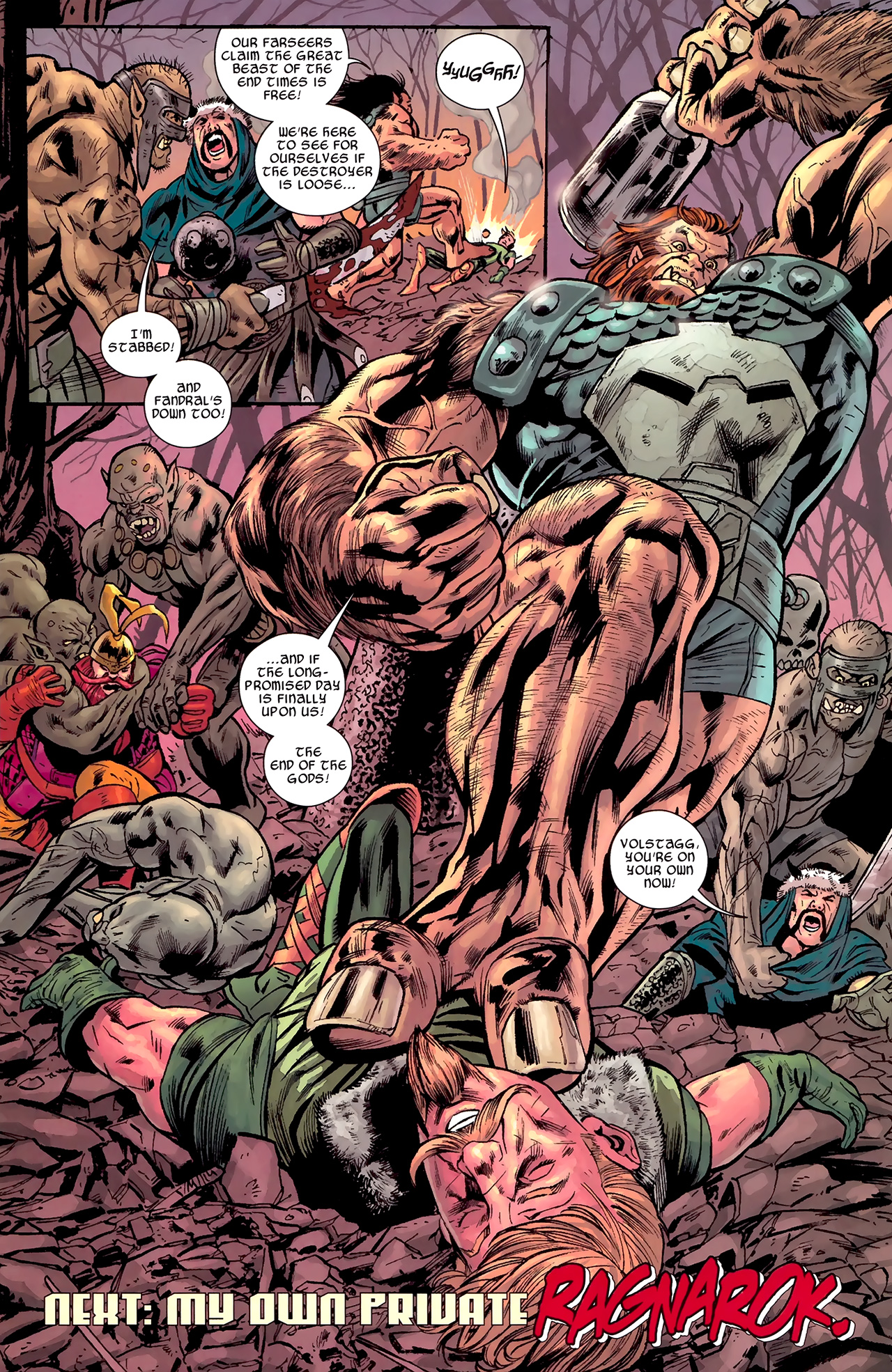 Read online Warriors Three comic -  Issue #1 - 22