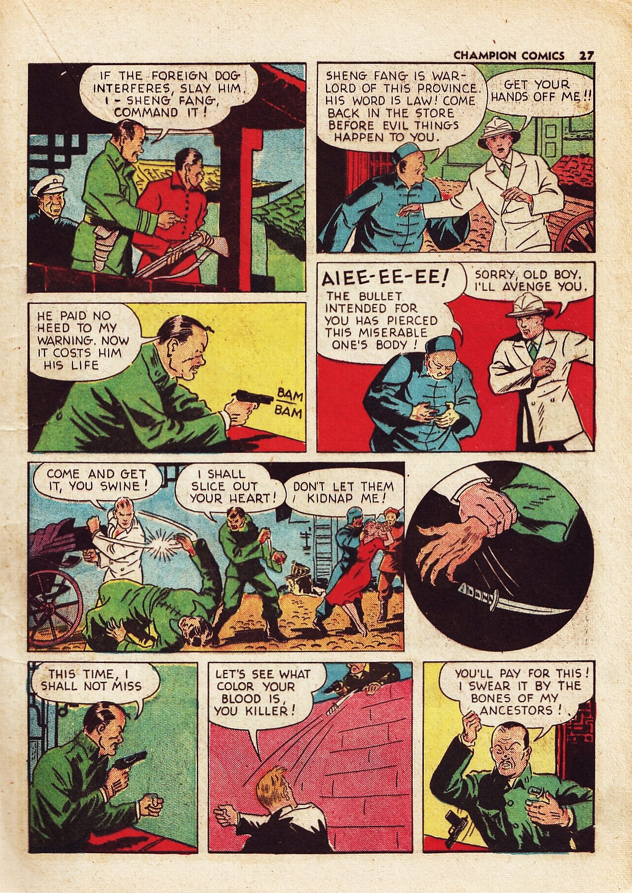 Read online Champion Comics comic -  Issue #6 - 29