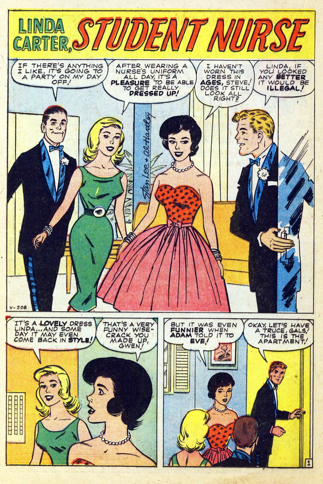 Read online Linda Carter, Student Nurse comic -  Issue #3 - 20