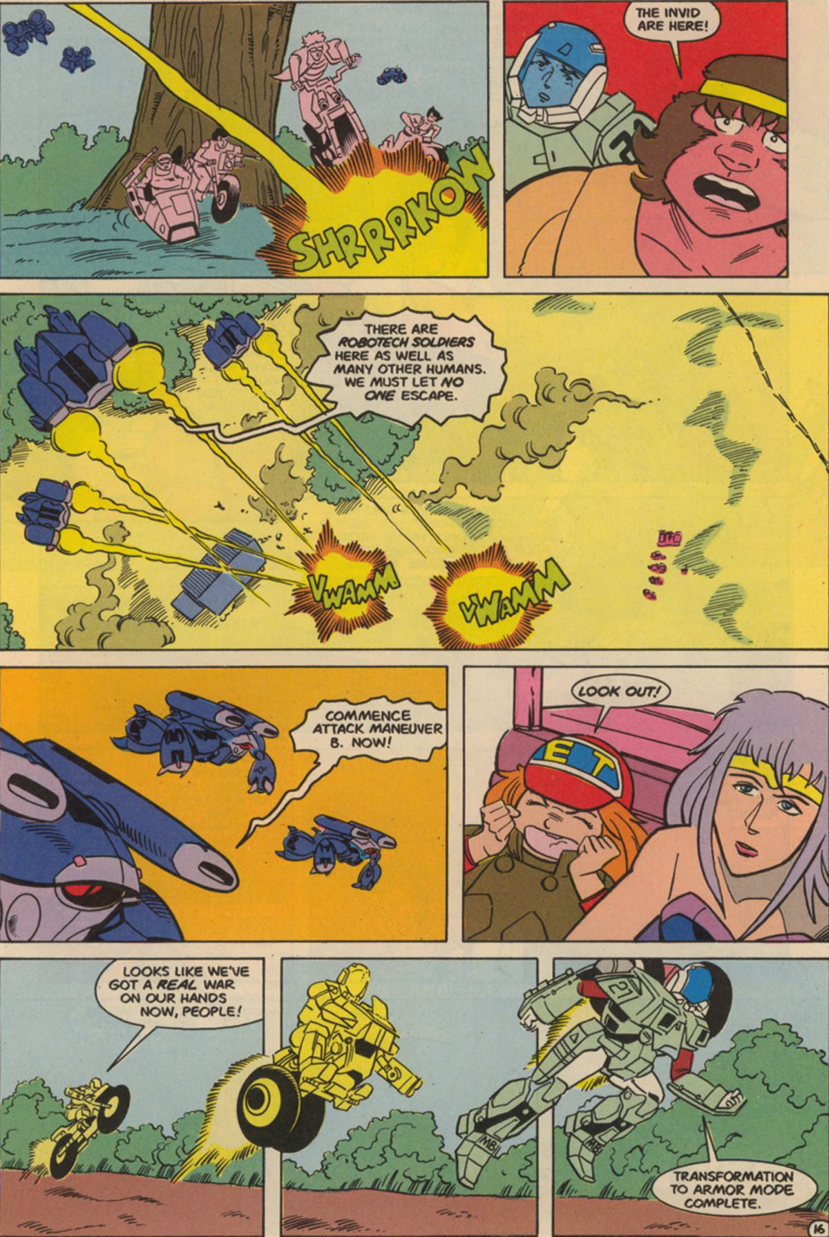 Read online Robotech The New Generation comic -  Issue #3 - 21