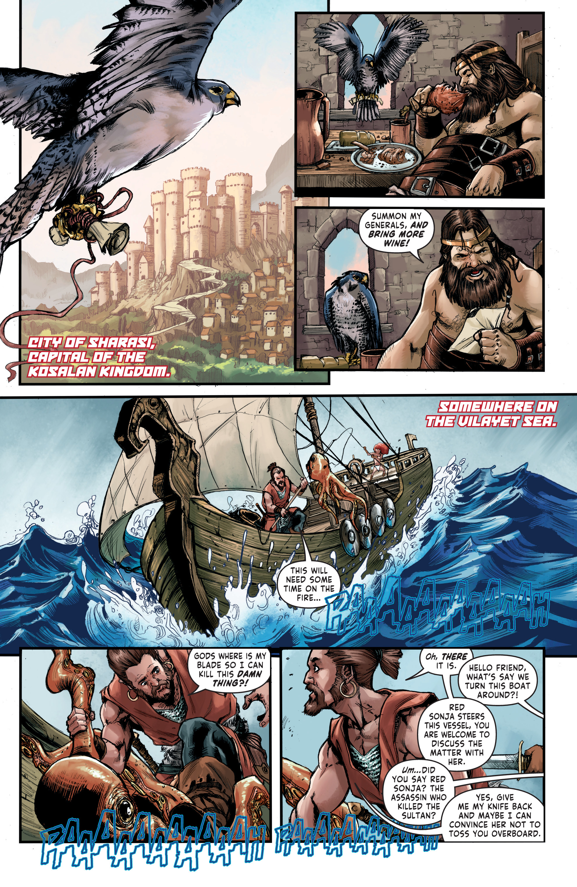 Read online Red Sonja: Birth of the She-Devil comic -  Issue #2 - 16