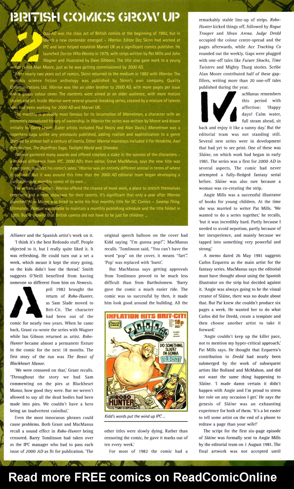 Read online Judge Dredd Megazine (vol. 4) comic -  Issue #13 - 56
