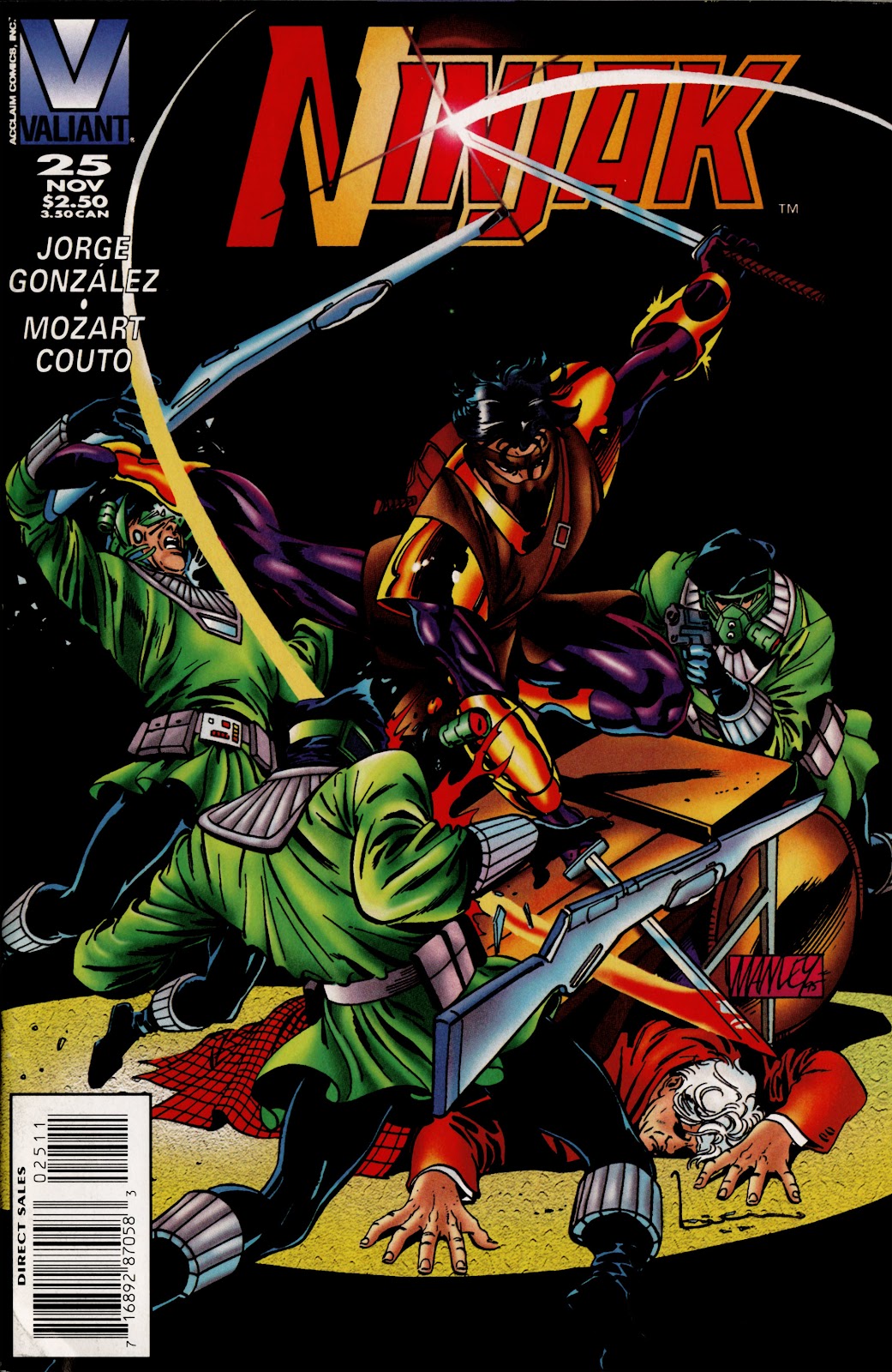 Ninjak (1994) issue 25 - Page 1