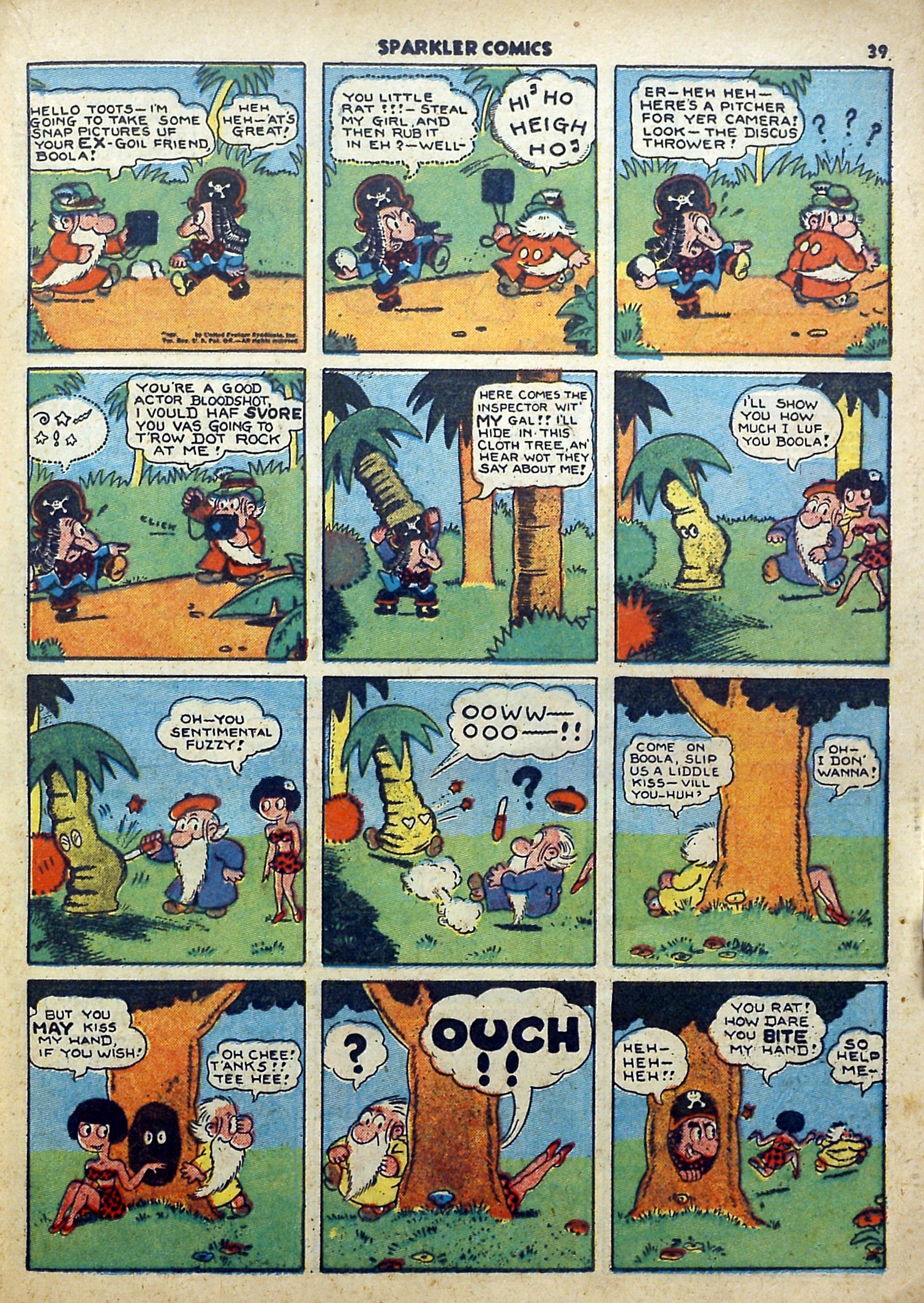 Read online Sparkler Comics comic -  Issue #2 - 35