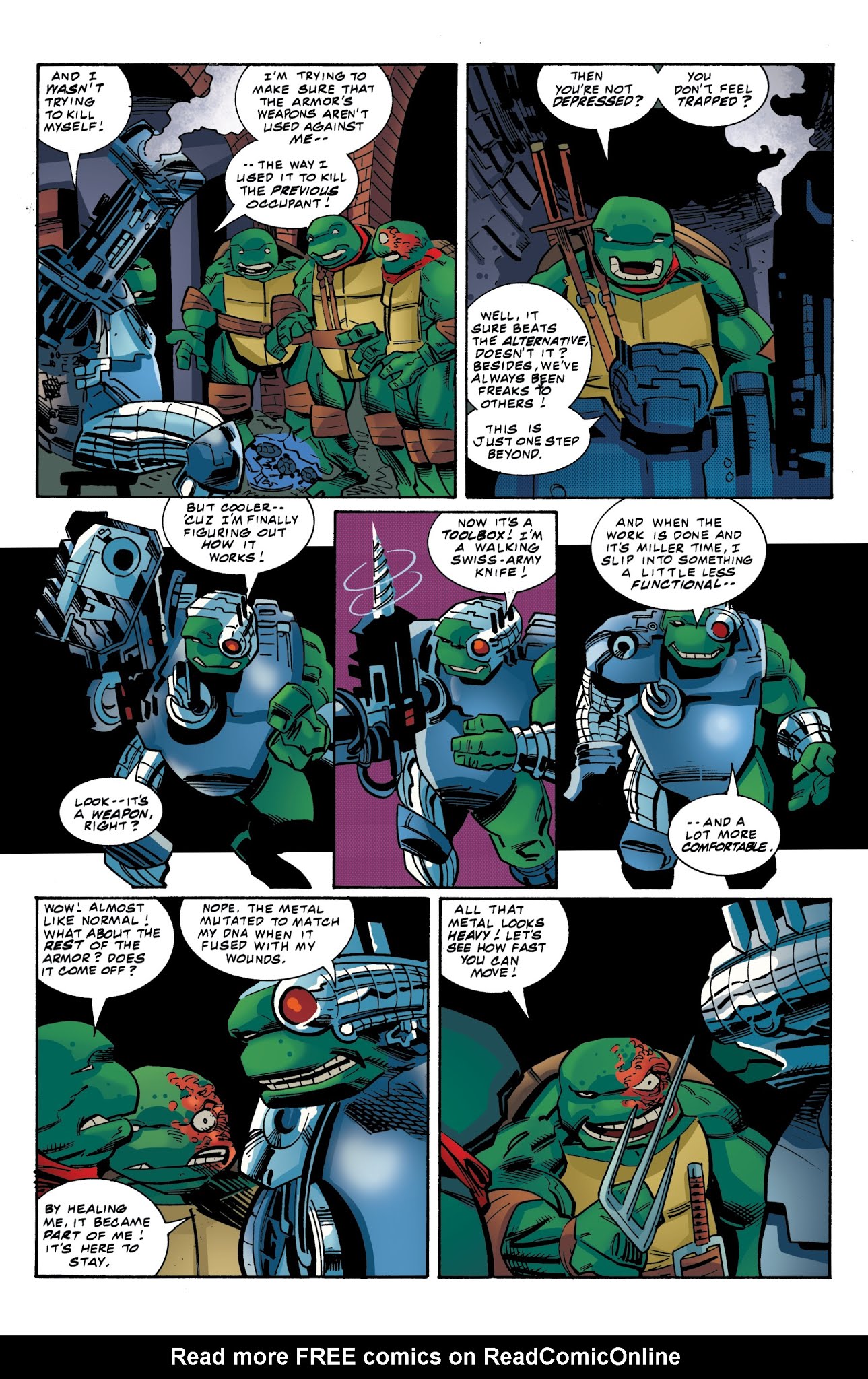Read online Teenage Mutant Ninja Turtles: Urban Legends comic -  Issue #6 - 7