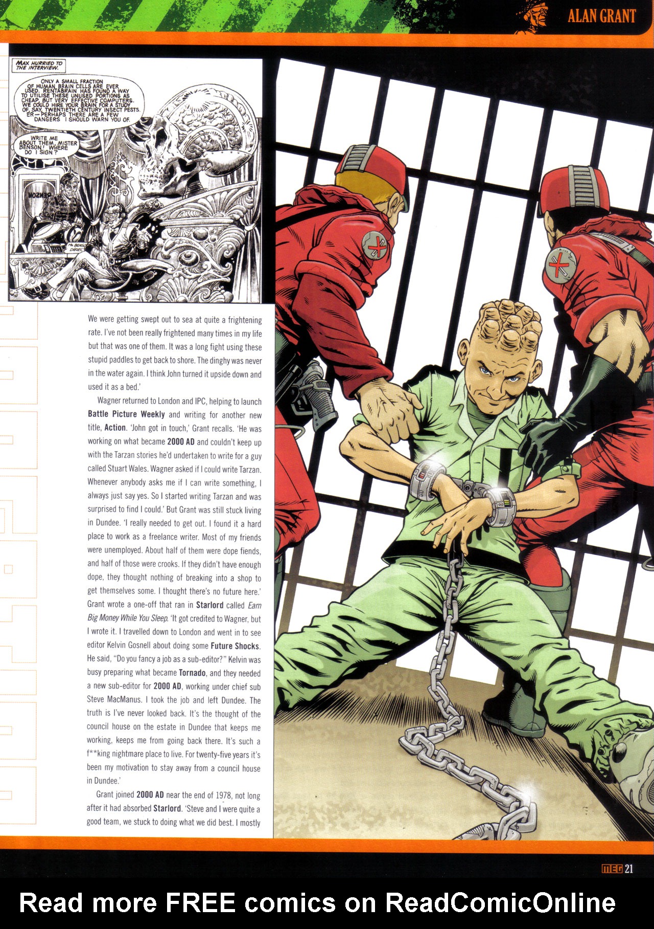 Read online Judge Dredd Megazine (Vol. 5) comic -  Issue #266 - 21