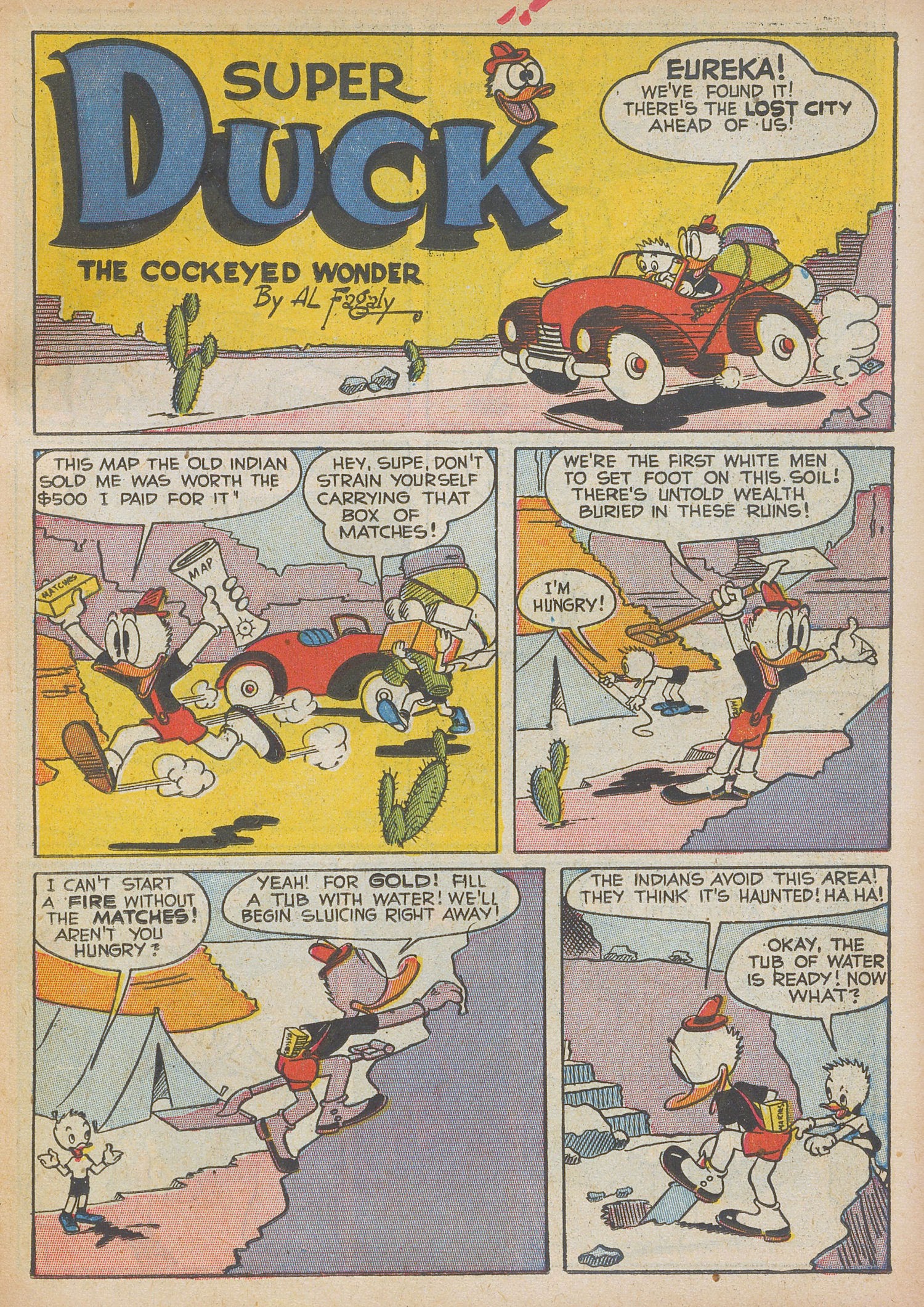 Read online Super Duck Comics comic -  Issue #18 - 17
