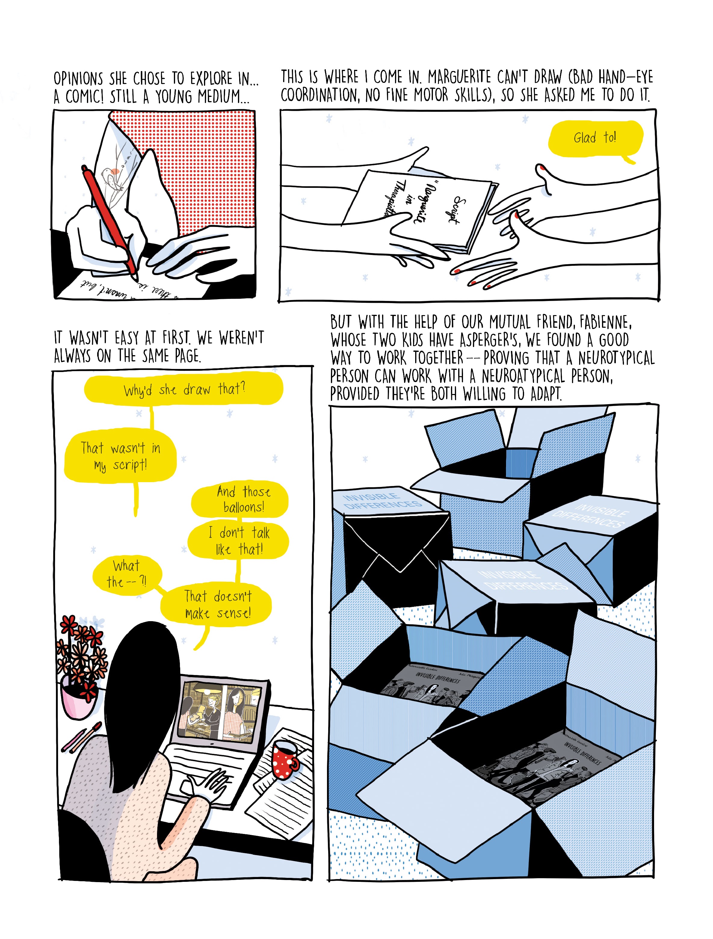 Read online Invisible Differences: A Story of Asperger's, Adulting, and Living A Life In Full Color comic -  Issue # TPB (Part 2) - 75