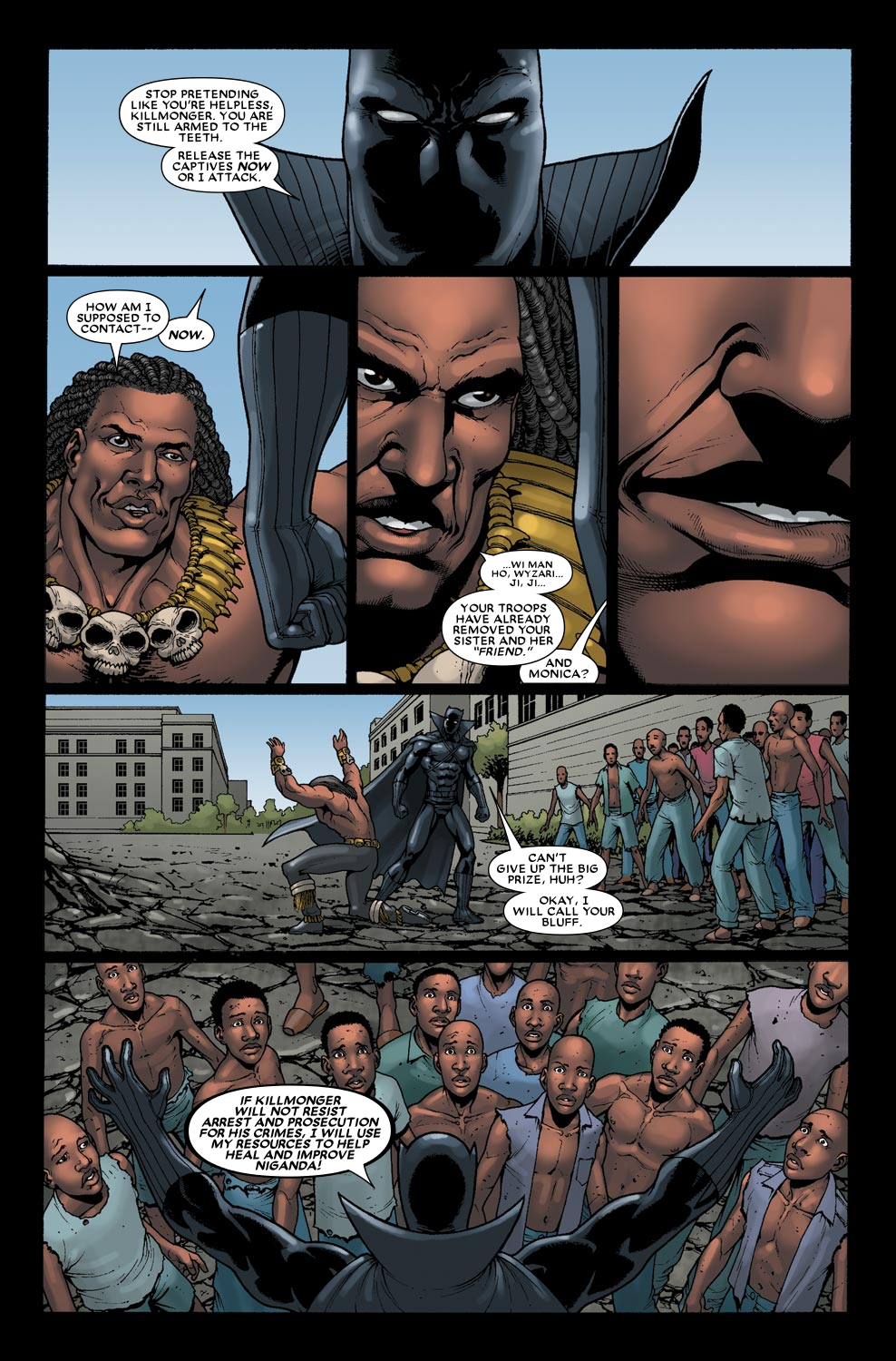 Read online Black Panther (2005) comic -  Issue #37 - 6