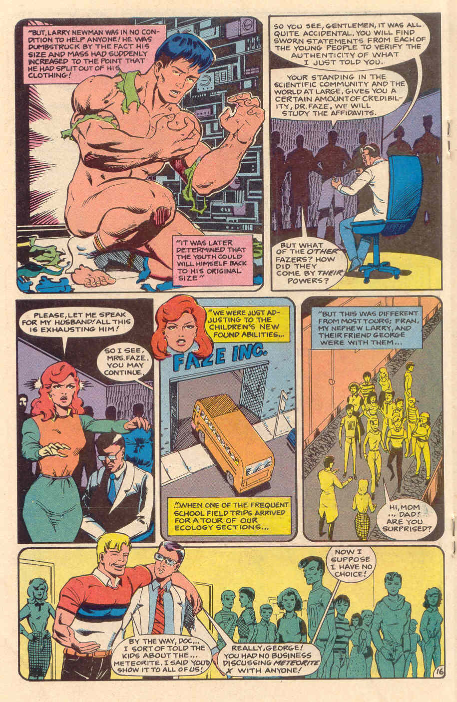 Read online Faze One Fazers comic -  Issue #4 - 18