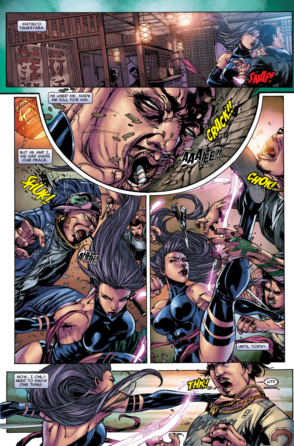 Read online Psylocke comic -  Issue #2 - 6