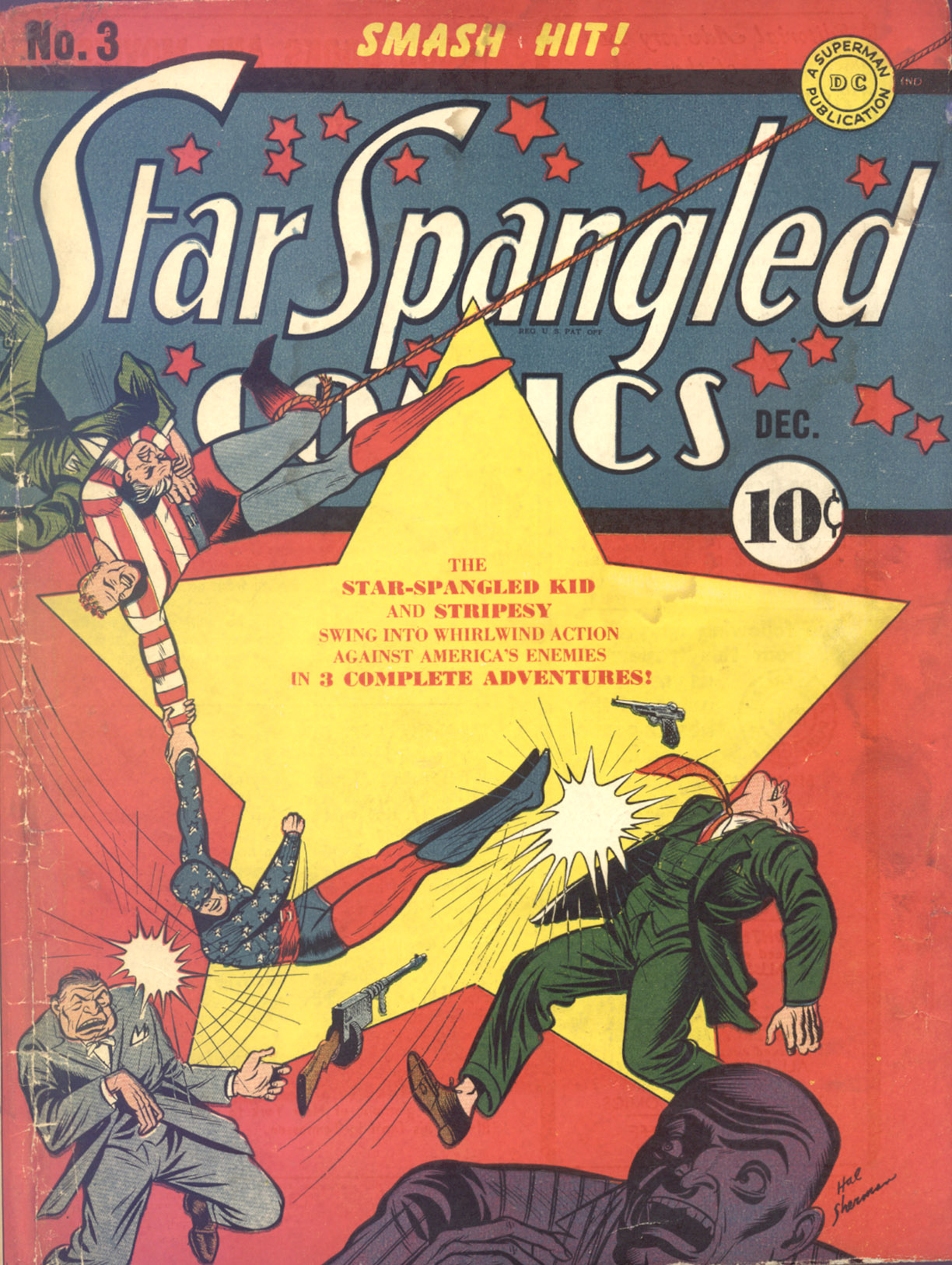 Read online Star Spangled Comics comic -  Issue #3 - 1