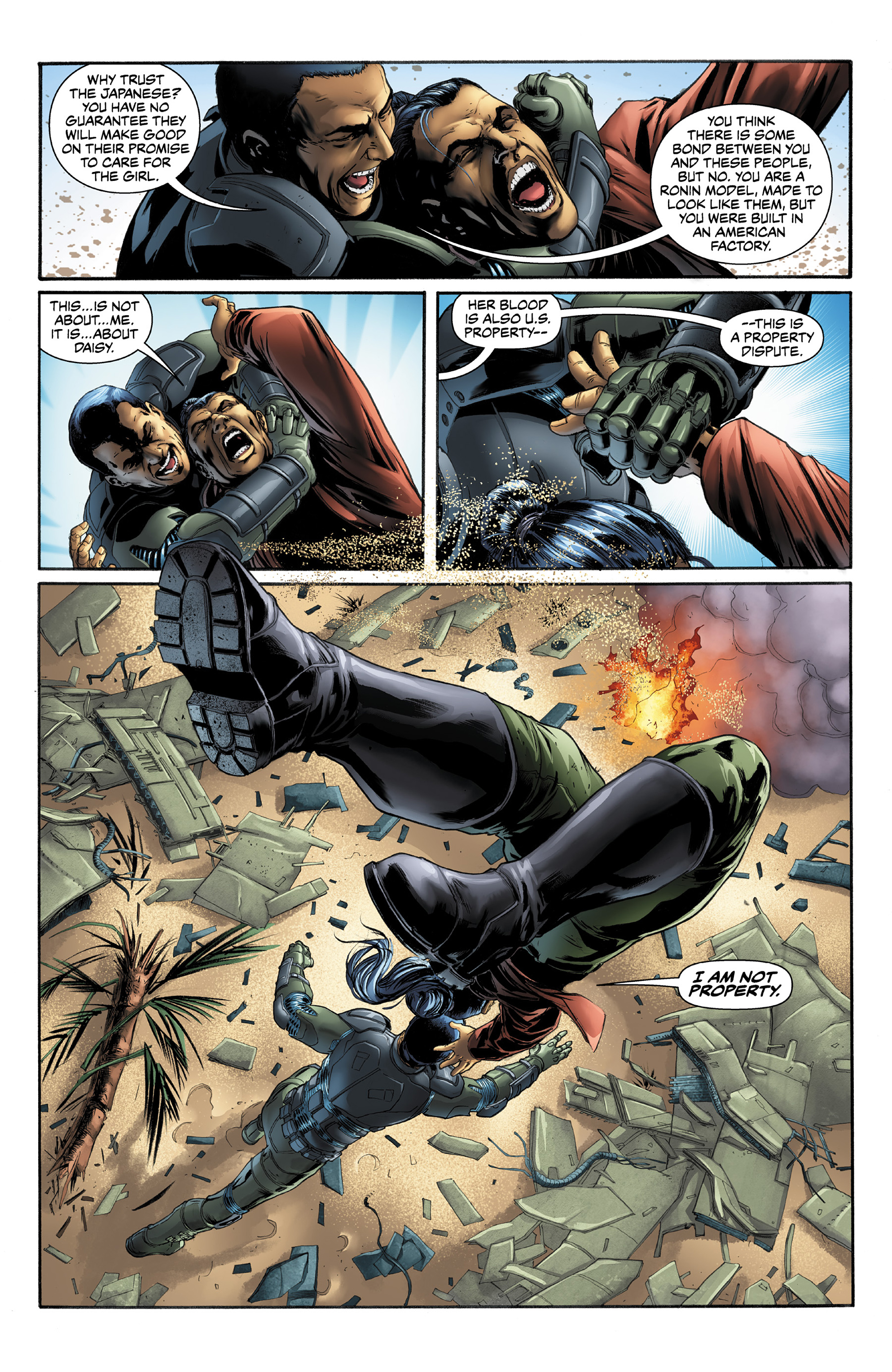 Read online Lone Wolf 2100: Chase the Setting Sun comic -  Issue #4 - 14