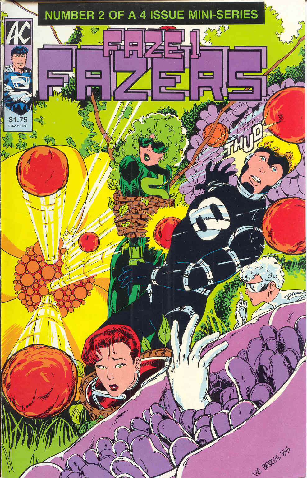 Read online Faze One Fazers comic -  Issue #2 - 1