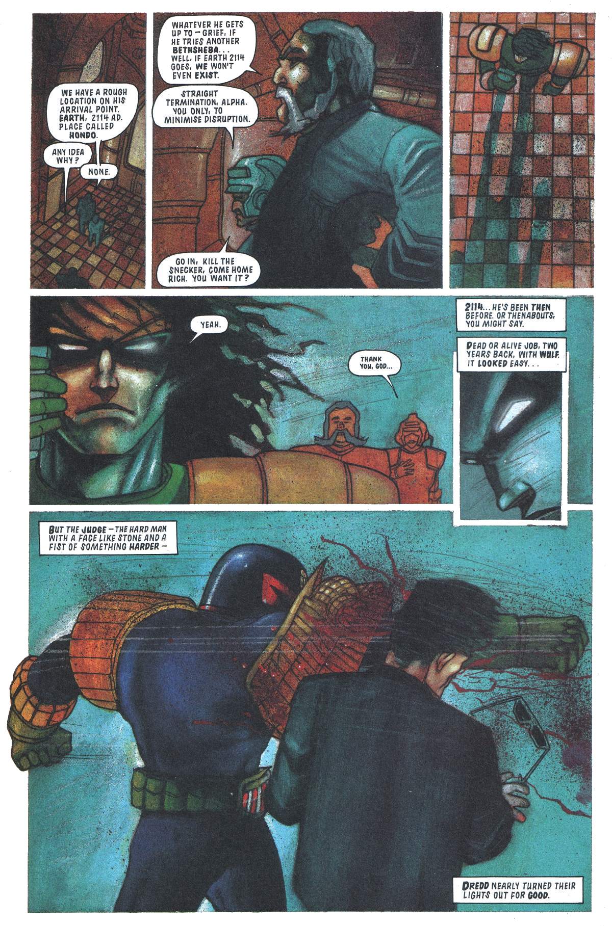 Read online Judge Dredd: The Megazine (vol. 2) comic -  Issue #4 - 8
