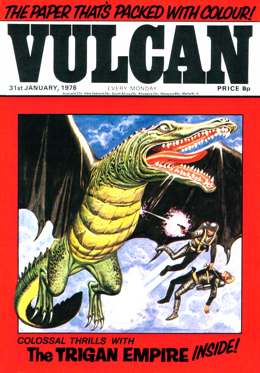 Read online Vulcan comic -  Issue #19 - 1