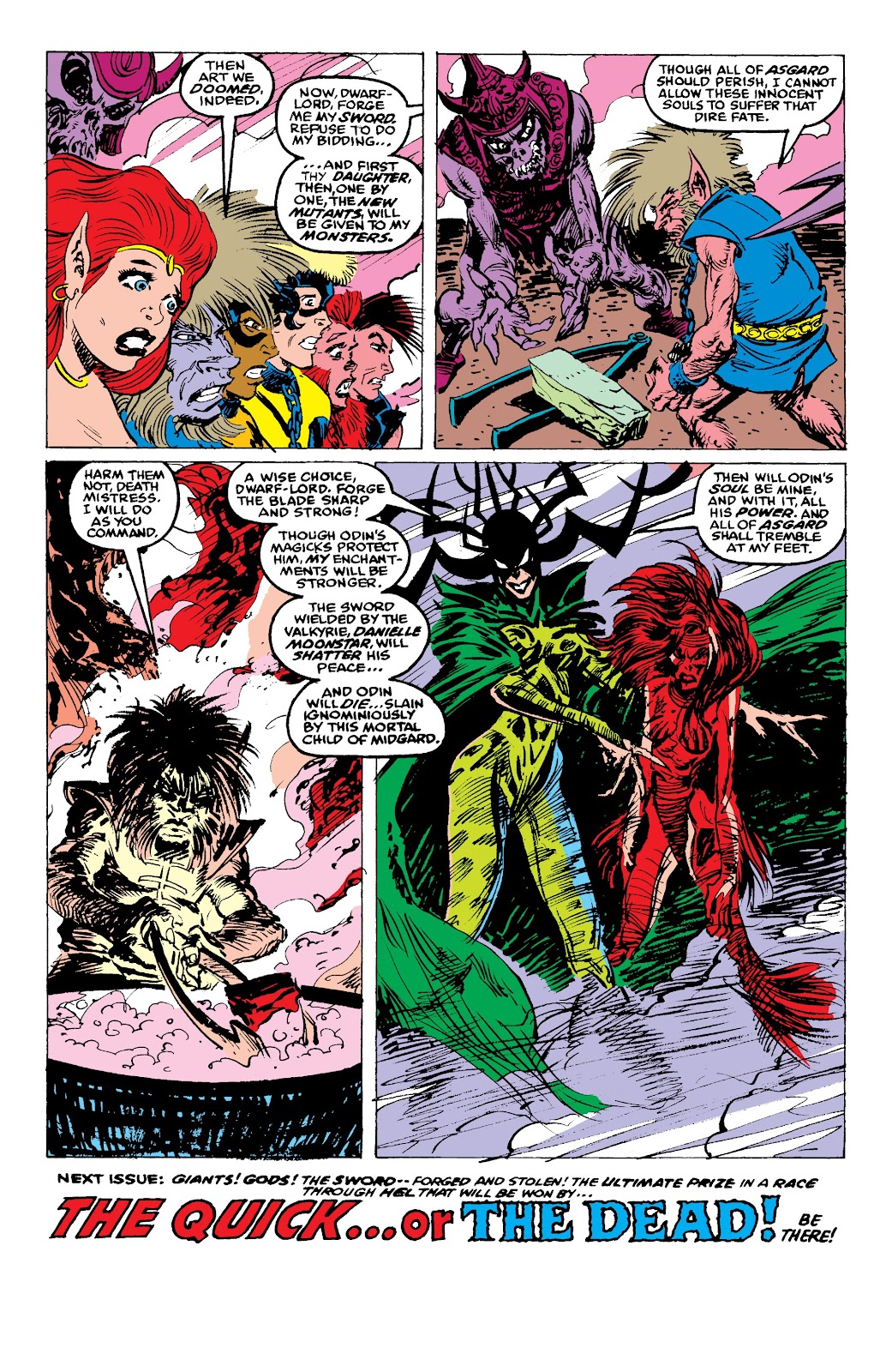 New Mutants Epic Collection issue TPB Curse Of The Valkyries (Part 5) - Page 19
