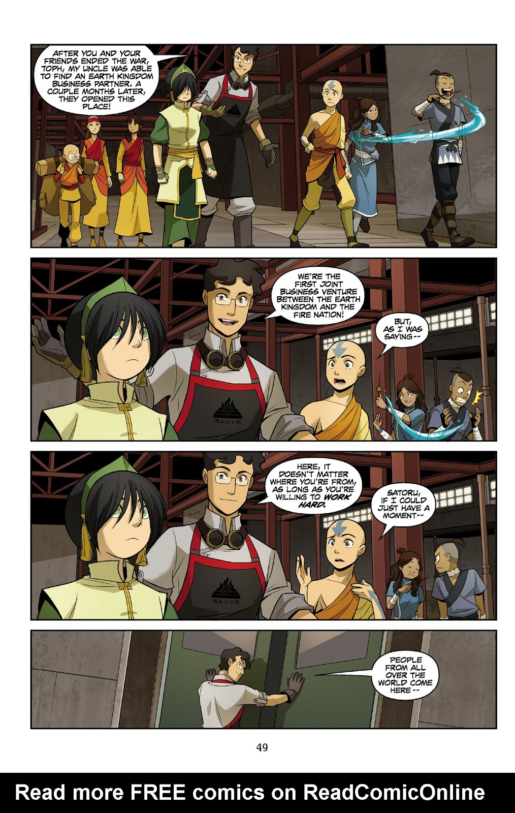 Nickelodeon Avatar: The Last Airbender - The Rift issue Part 1 - Page 49